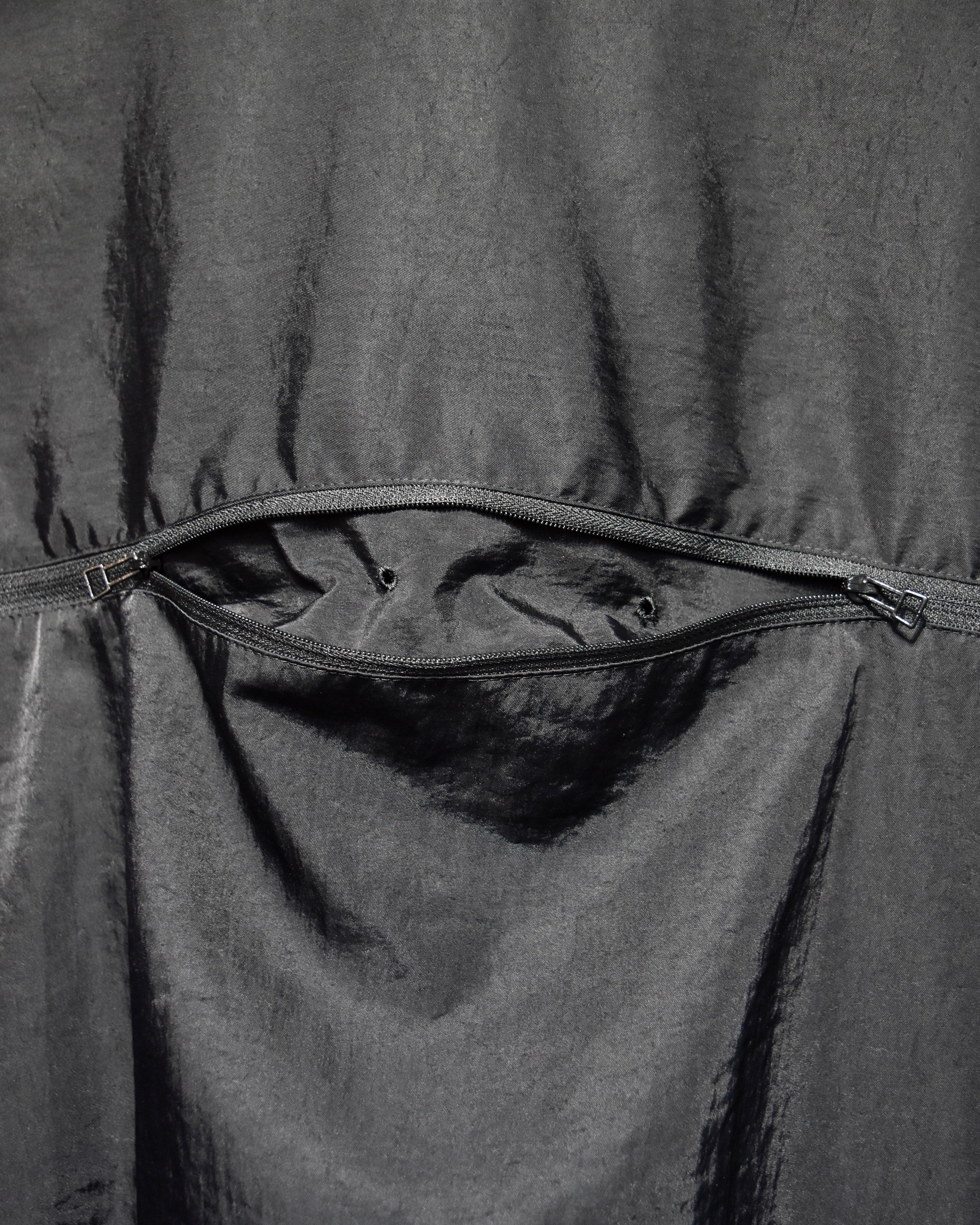 ROTOL / VENTILATIED NYLON BLOUSON - Black