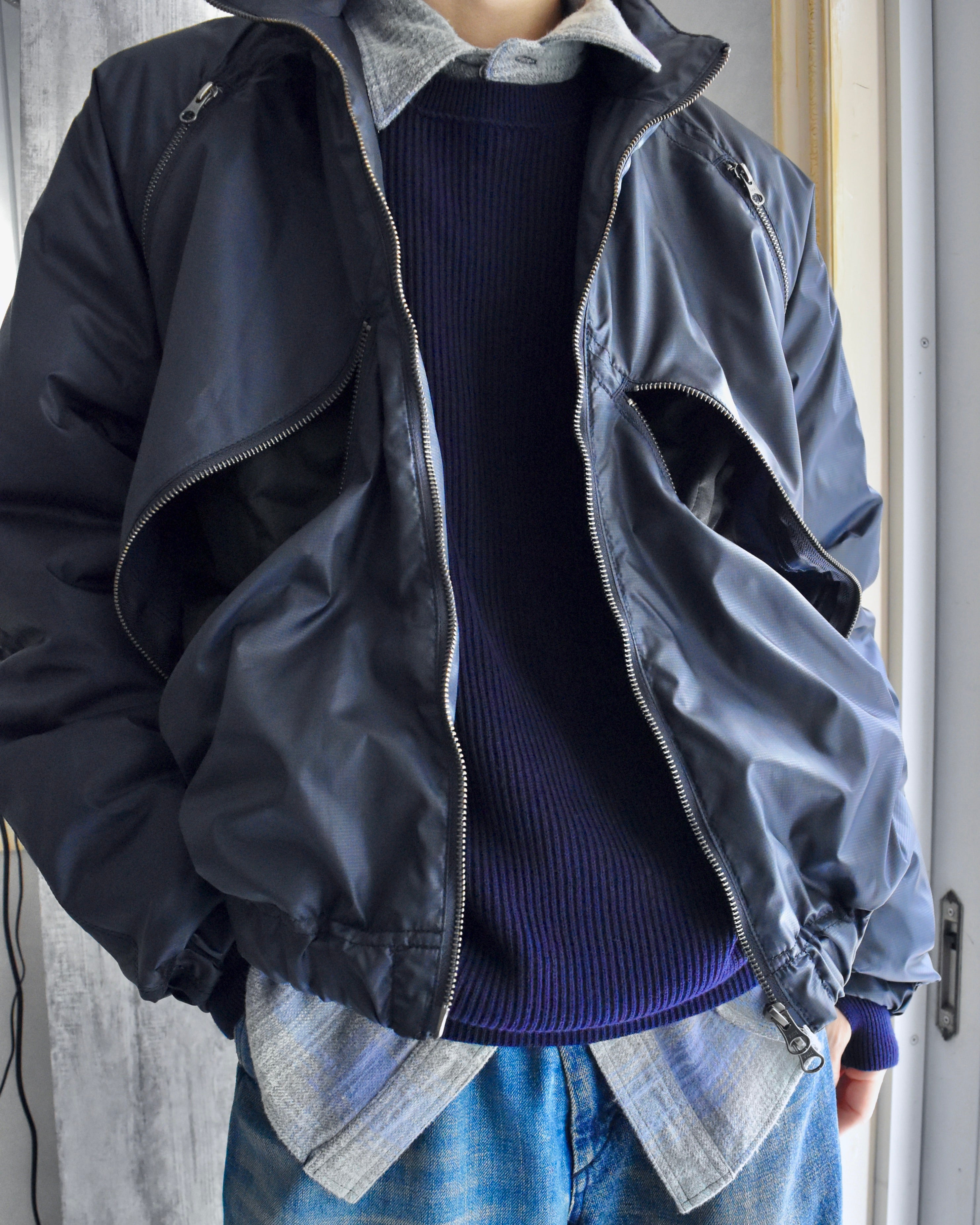 ISSUETHINGS / 25b/89-p/p/p-00/Jacket - Navy blue