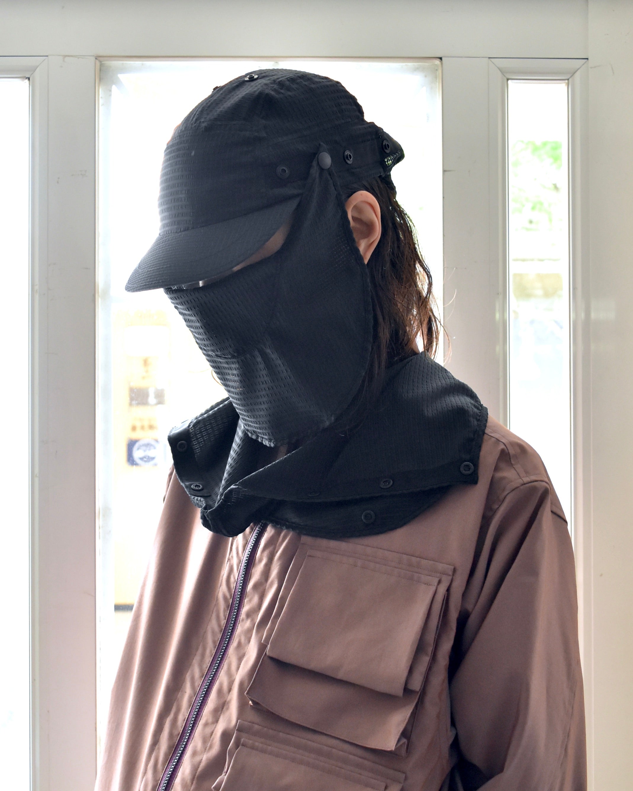 JIAN YE / FANG CAP - Black