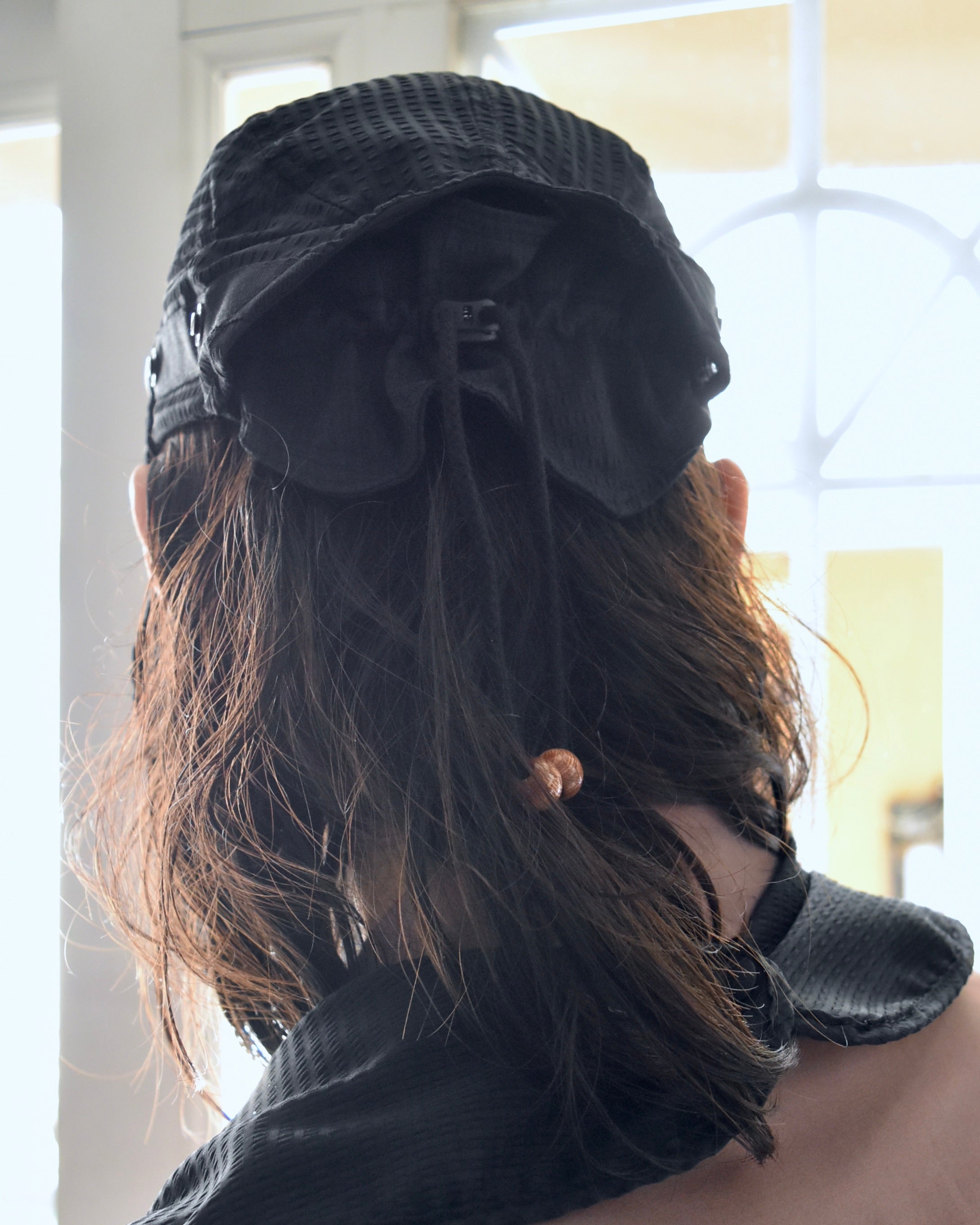 JIAN YE / FANG CAP - Black