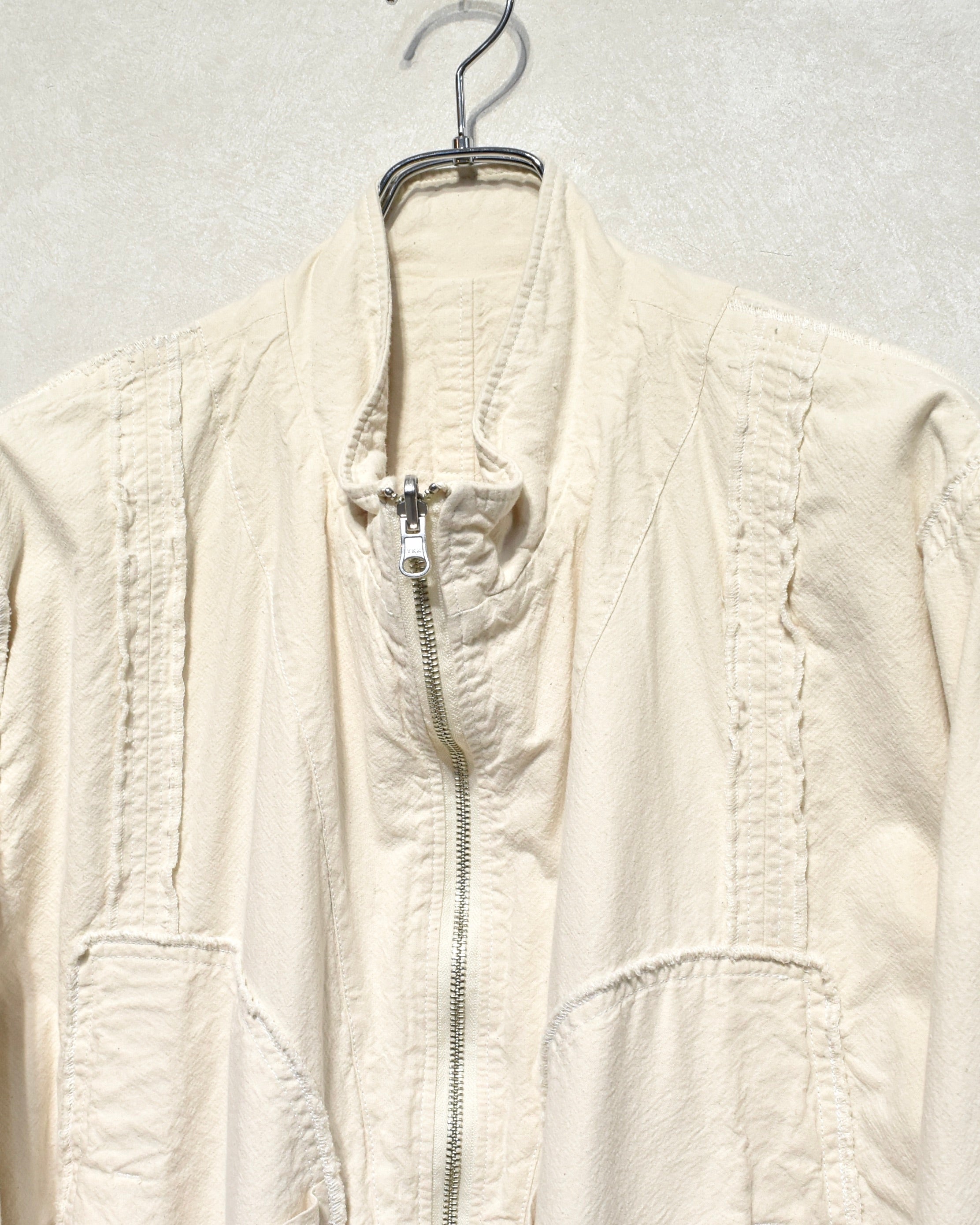 ISSUETHINGS / TYPE106/Jacket/Cotton1 - Natural white