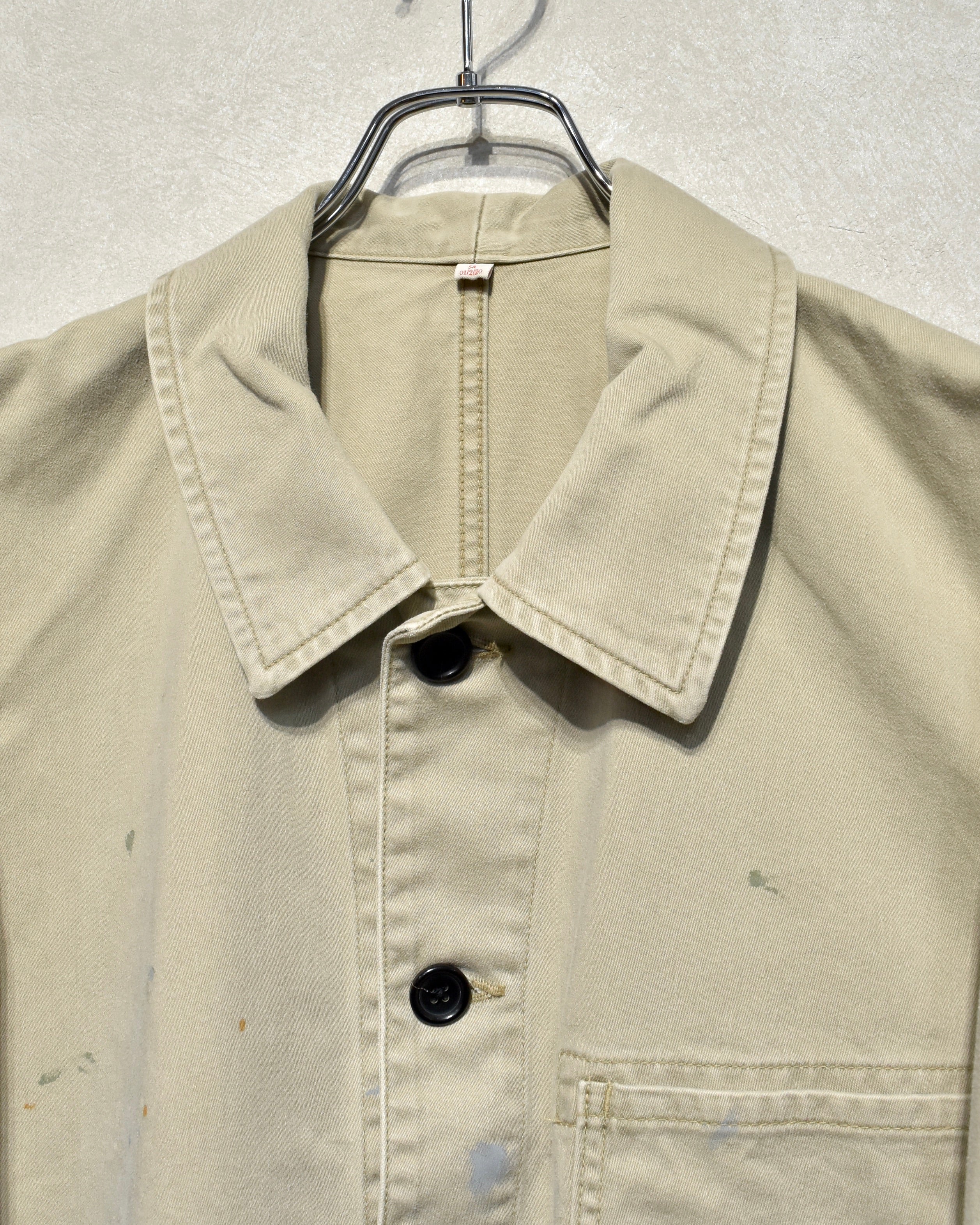 ISSUETHINGS / TYPE111/Jacket/Satin - Beige