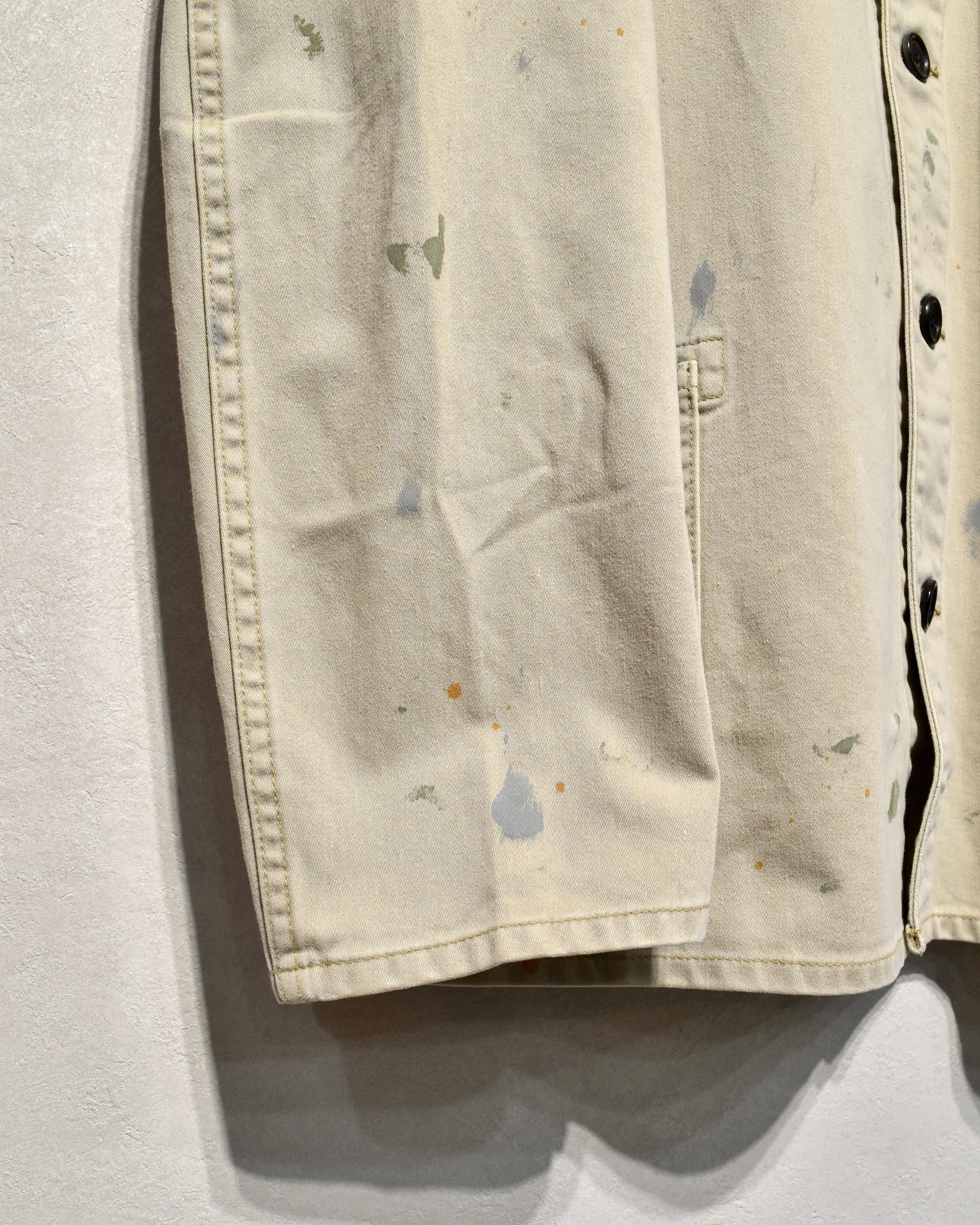 ISSUETHINGS / TYPE111/Jacket/Satin - Beige