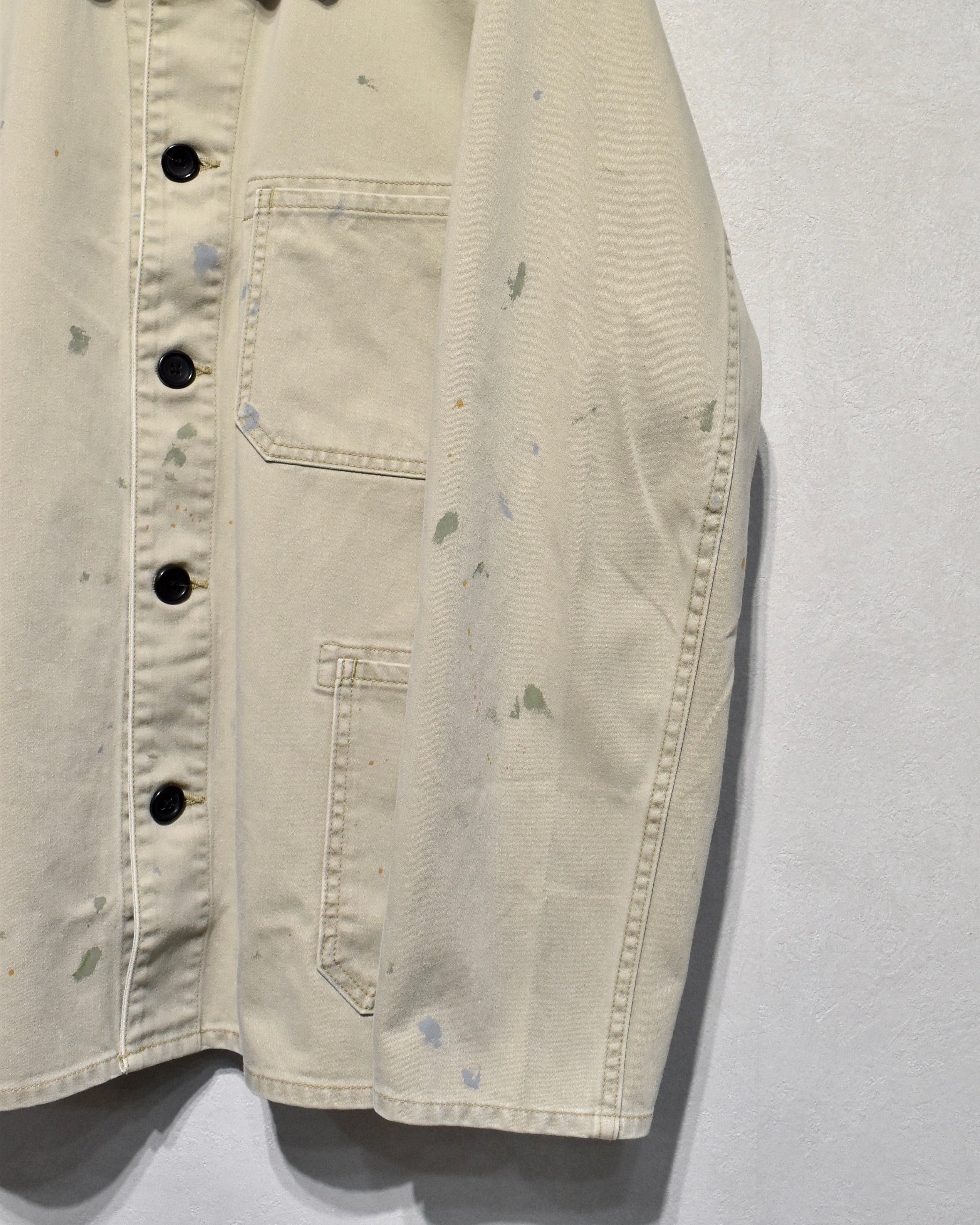 ISSUETHINGS / TYPE111/Jacket/Satin - Beige