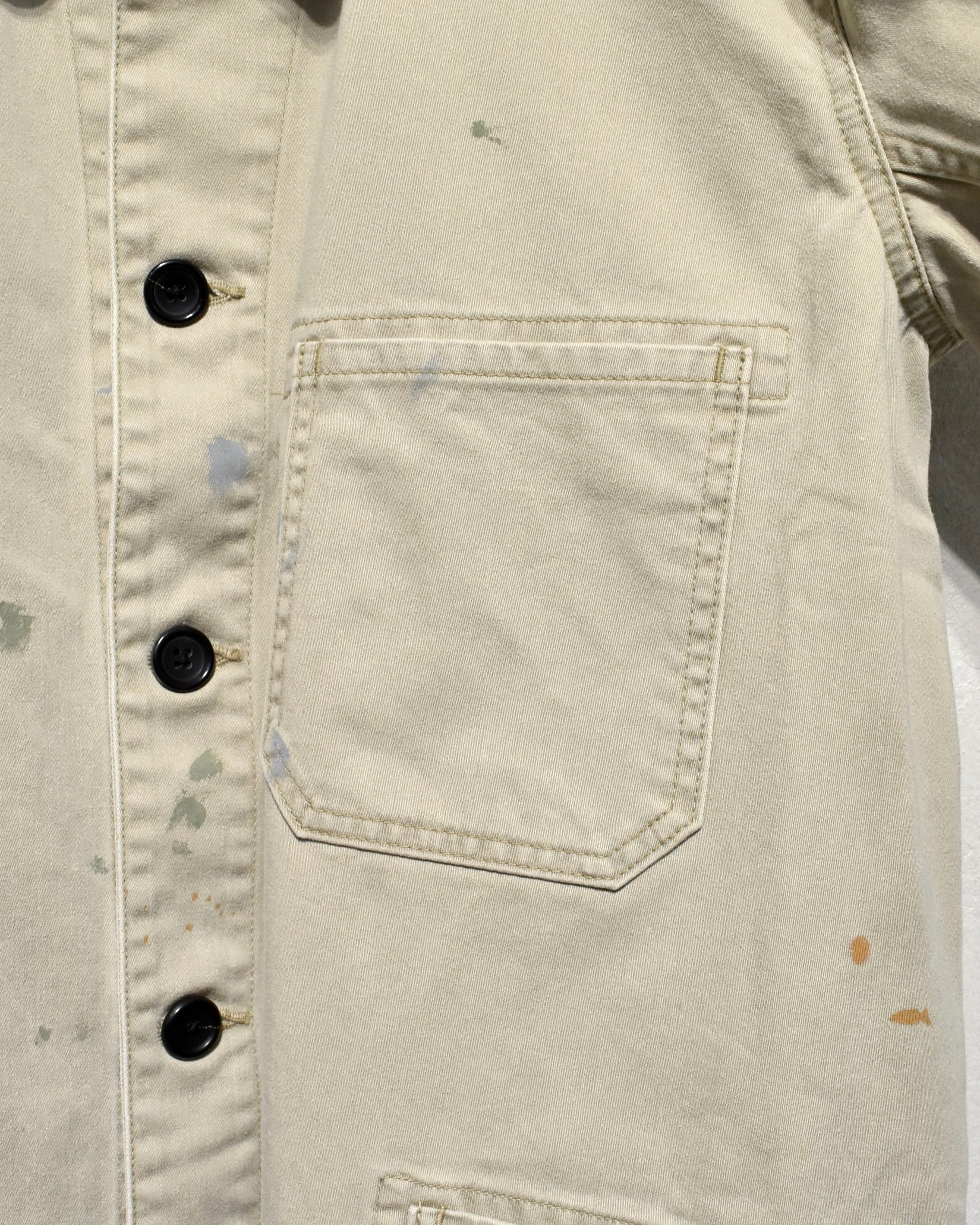 ISSUETHINGS / TYPE111/Jacket/Satin - Beige