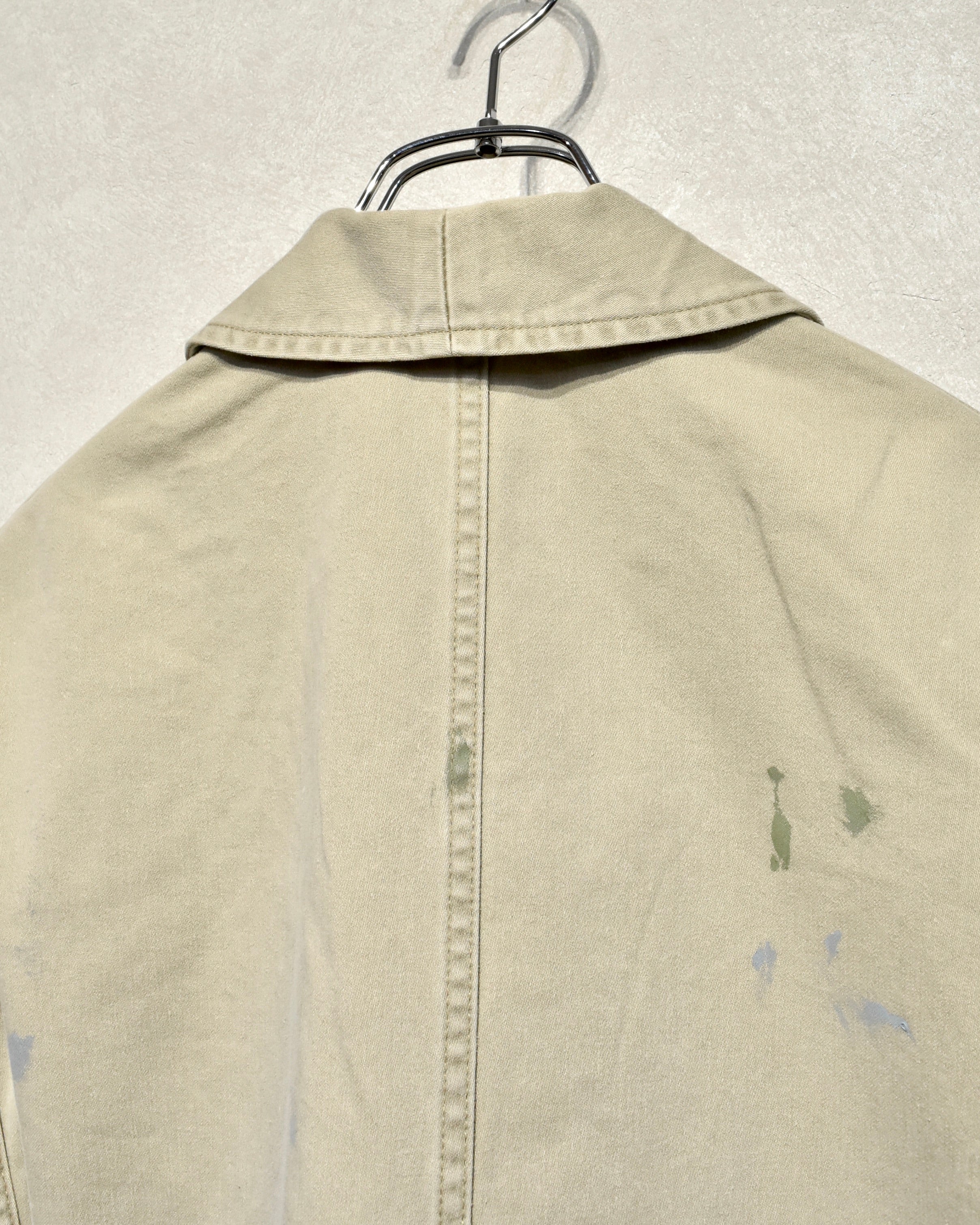 ISSUETHINGS / TYPE111/Jacket/Satin - Beige
