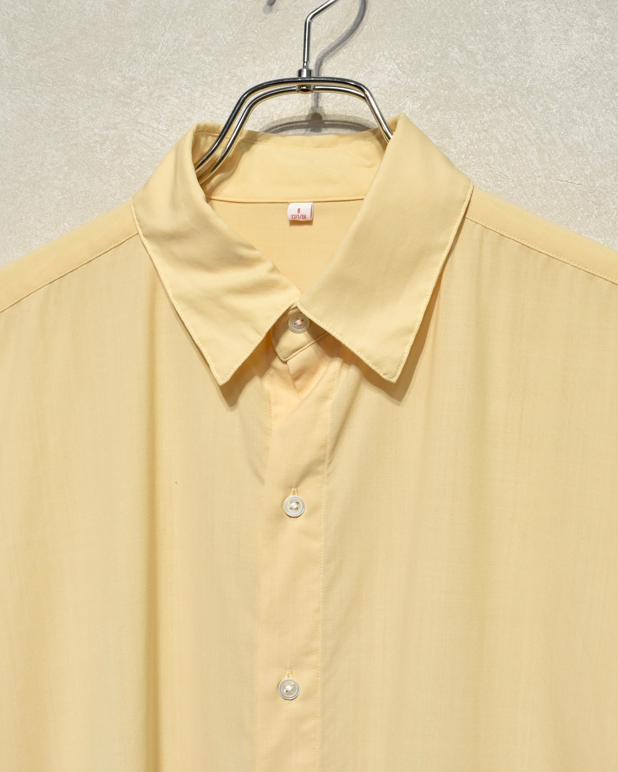 ISSUETHINGS / TYPE102/Shirt/Wool - Yellow
