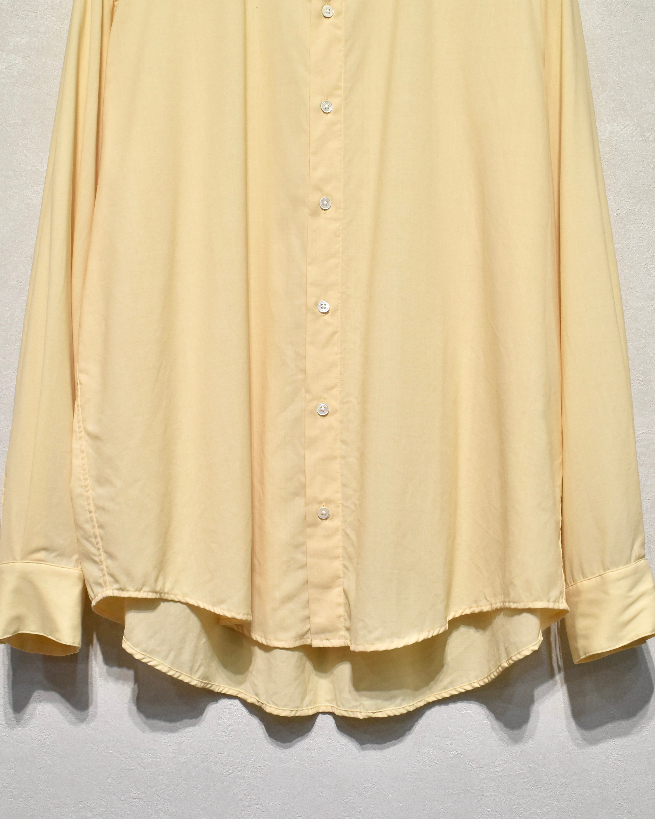 ISSUETHINGS / TYPE102/Shirt/Wool - Yellow