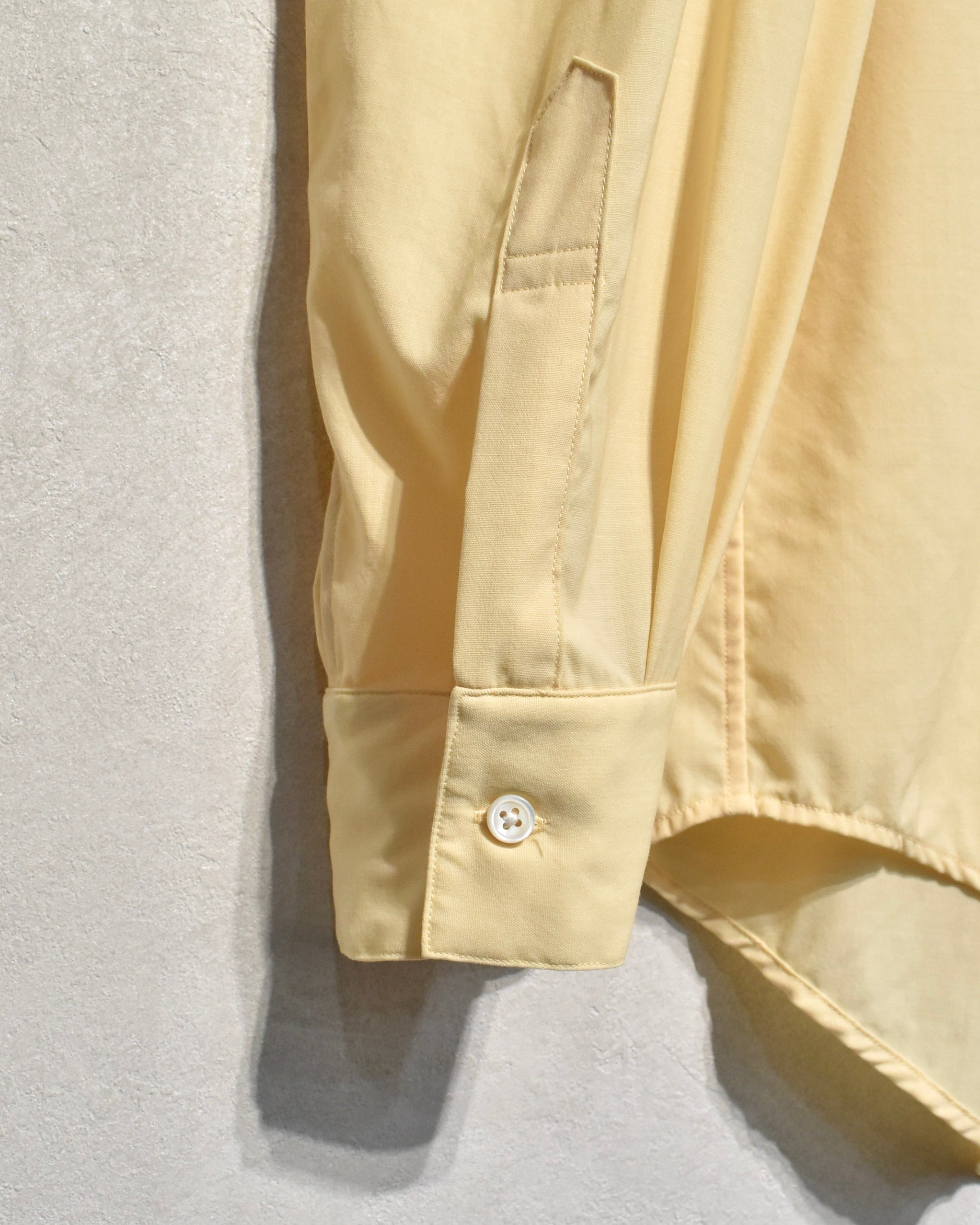 ISSUETHINGS / TYPE102/Shirt/Wool - Yellow