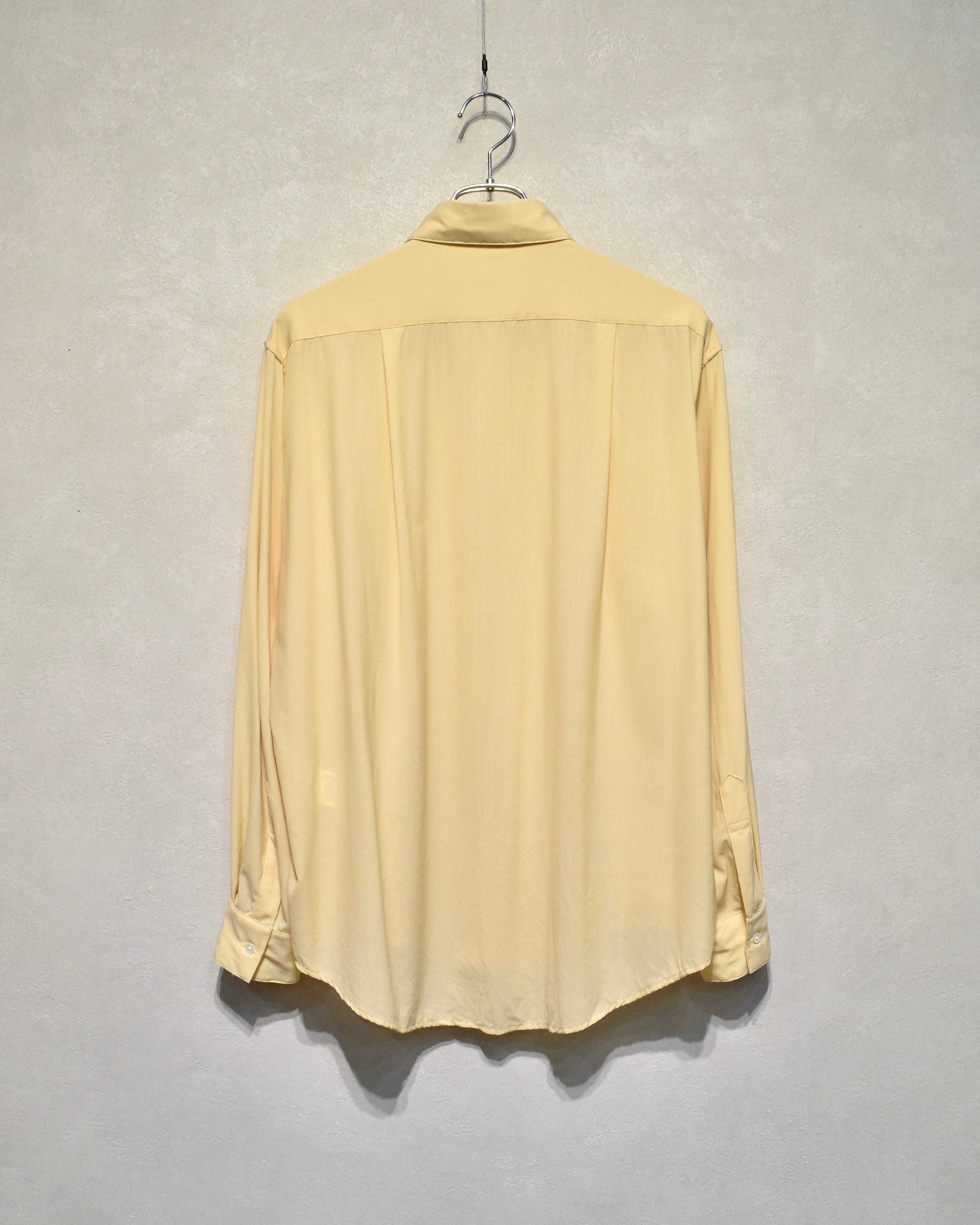 ISSUETHINGS / TYPE102/Shirt/Wool - Yellow