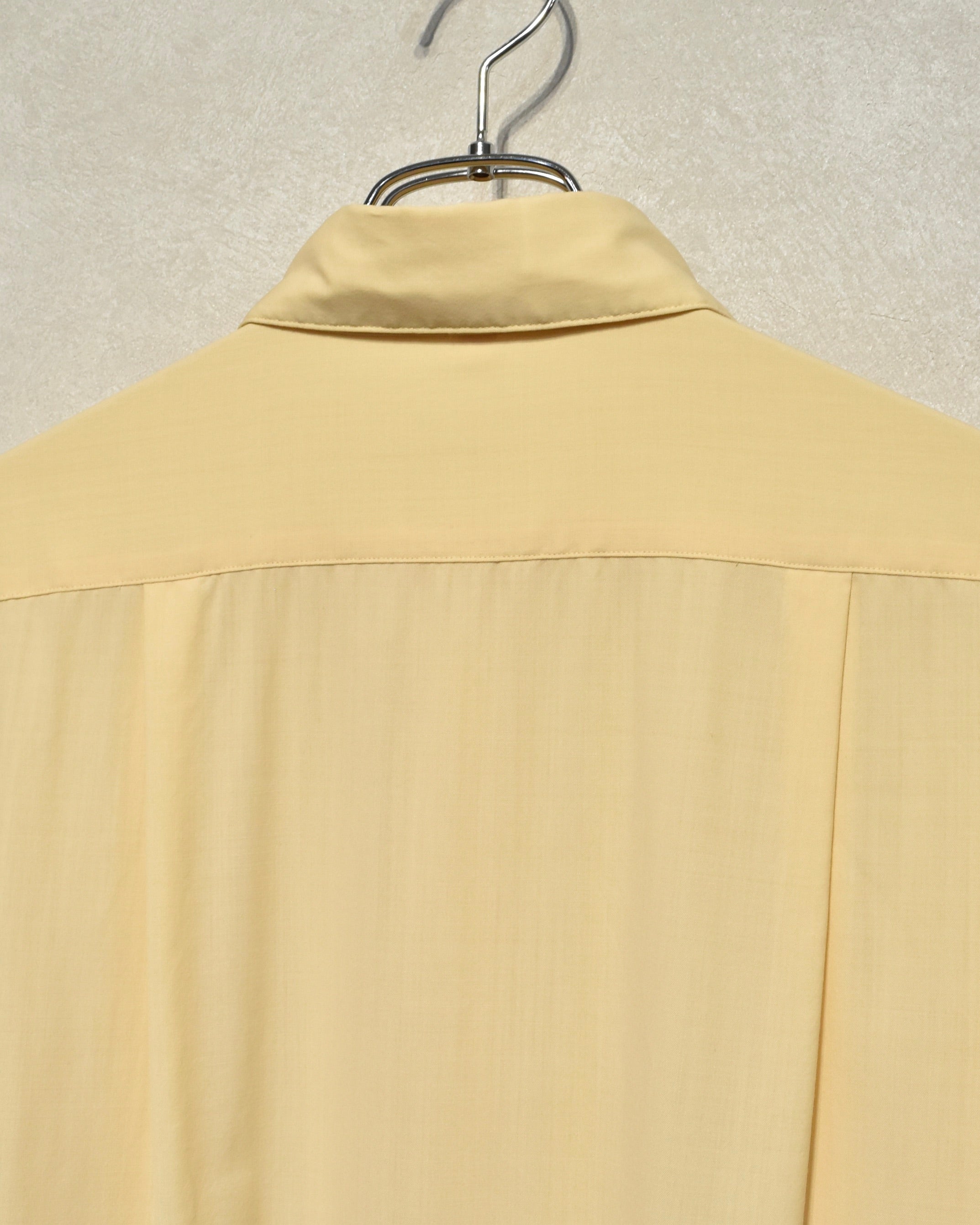 ISSUETHINGS / TYPE102/Shirt/Wool - Yellow