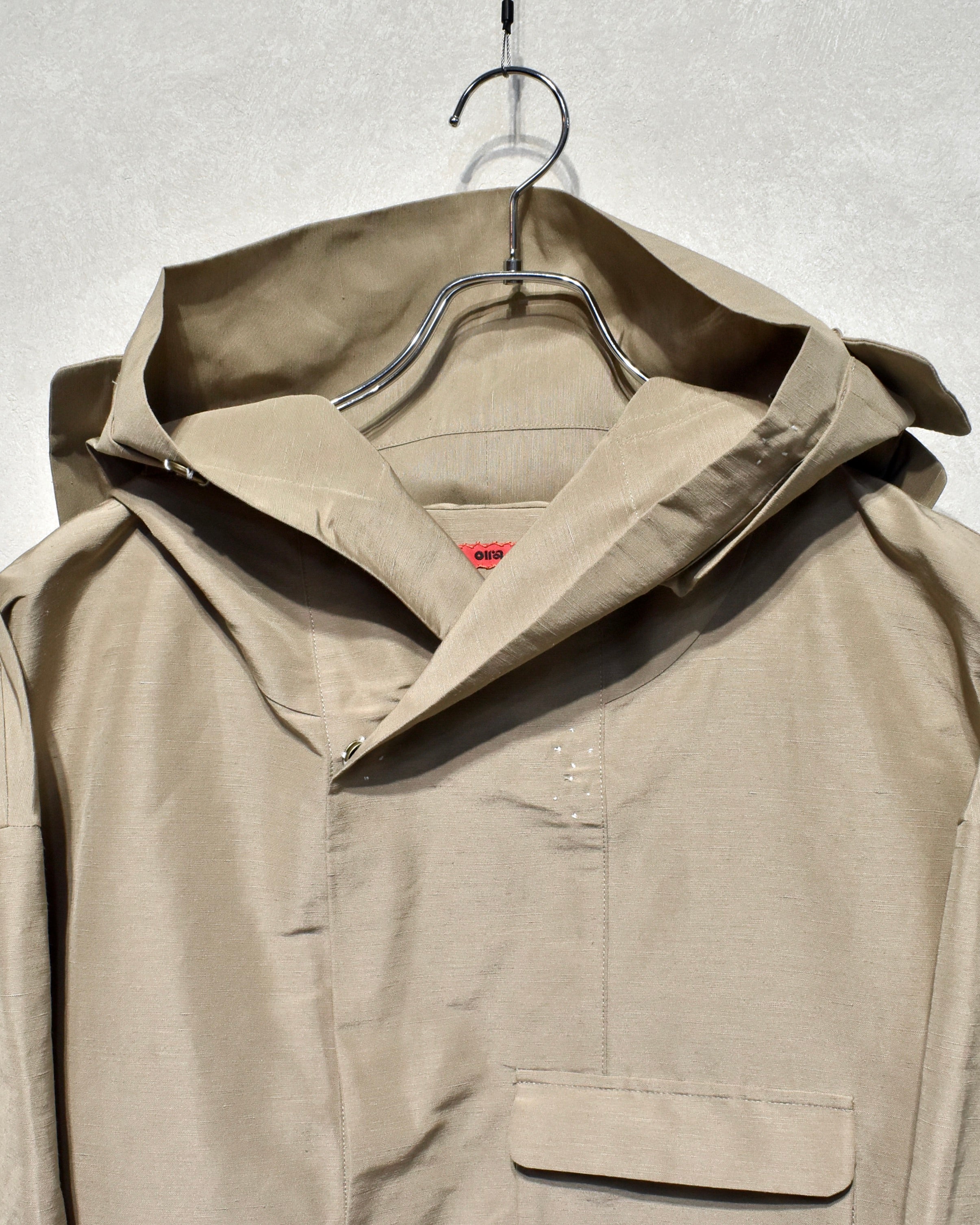 OIRA / ZUKIN HALF COAT - Linen poly