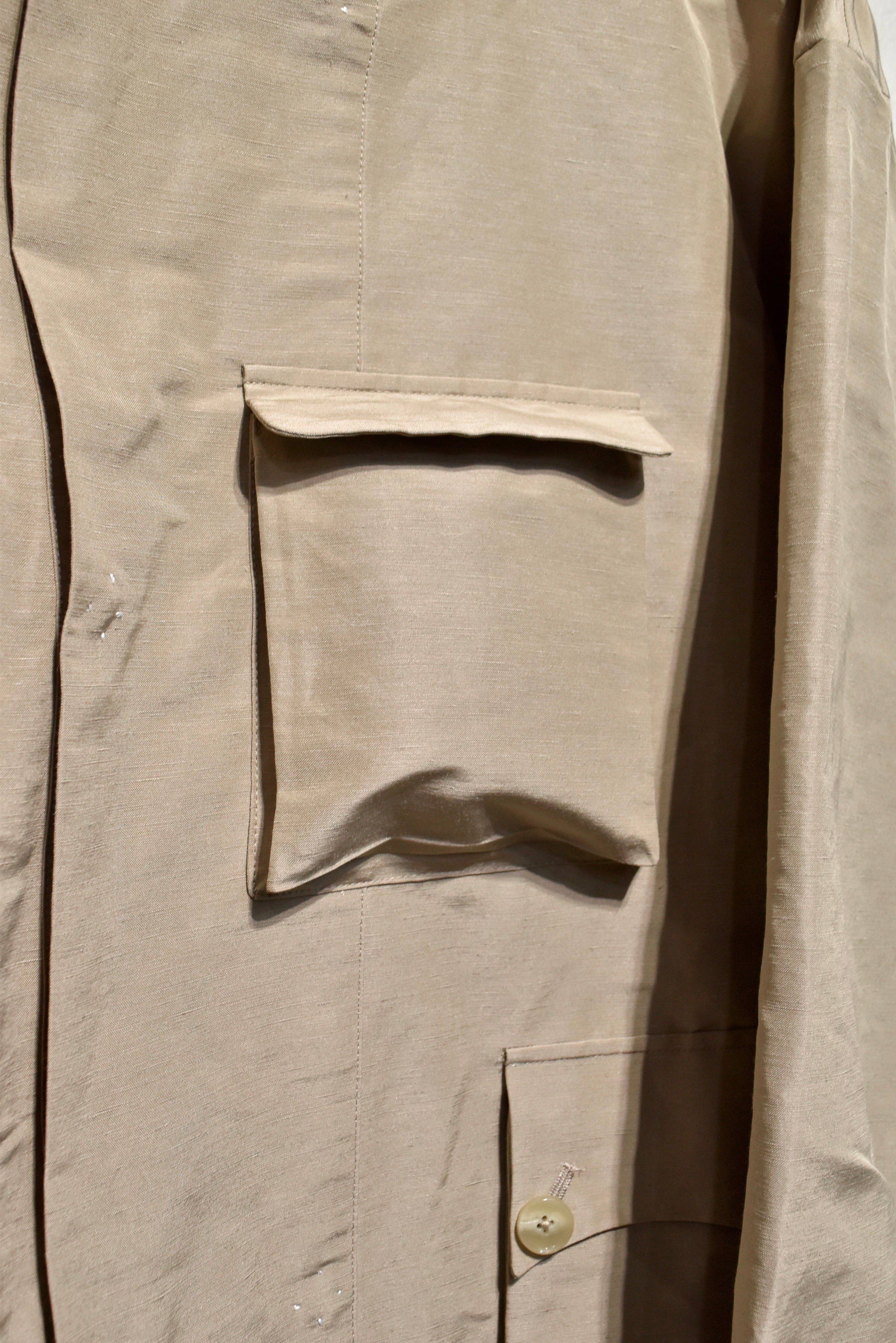 OIRA / ZUKIN HALF COAT - Linen poly