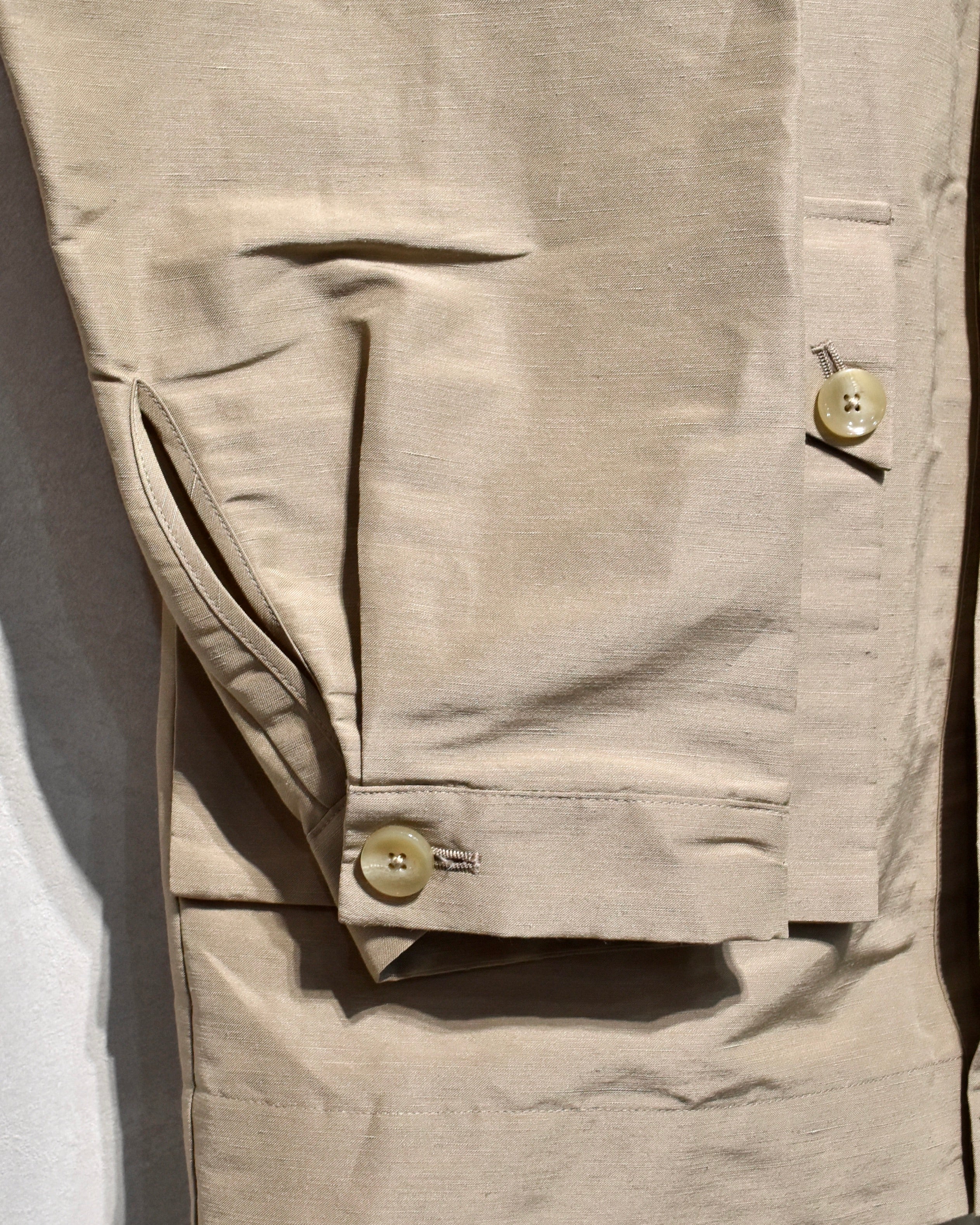 OIRA / ZUKIN HALF COAT - Linen poly