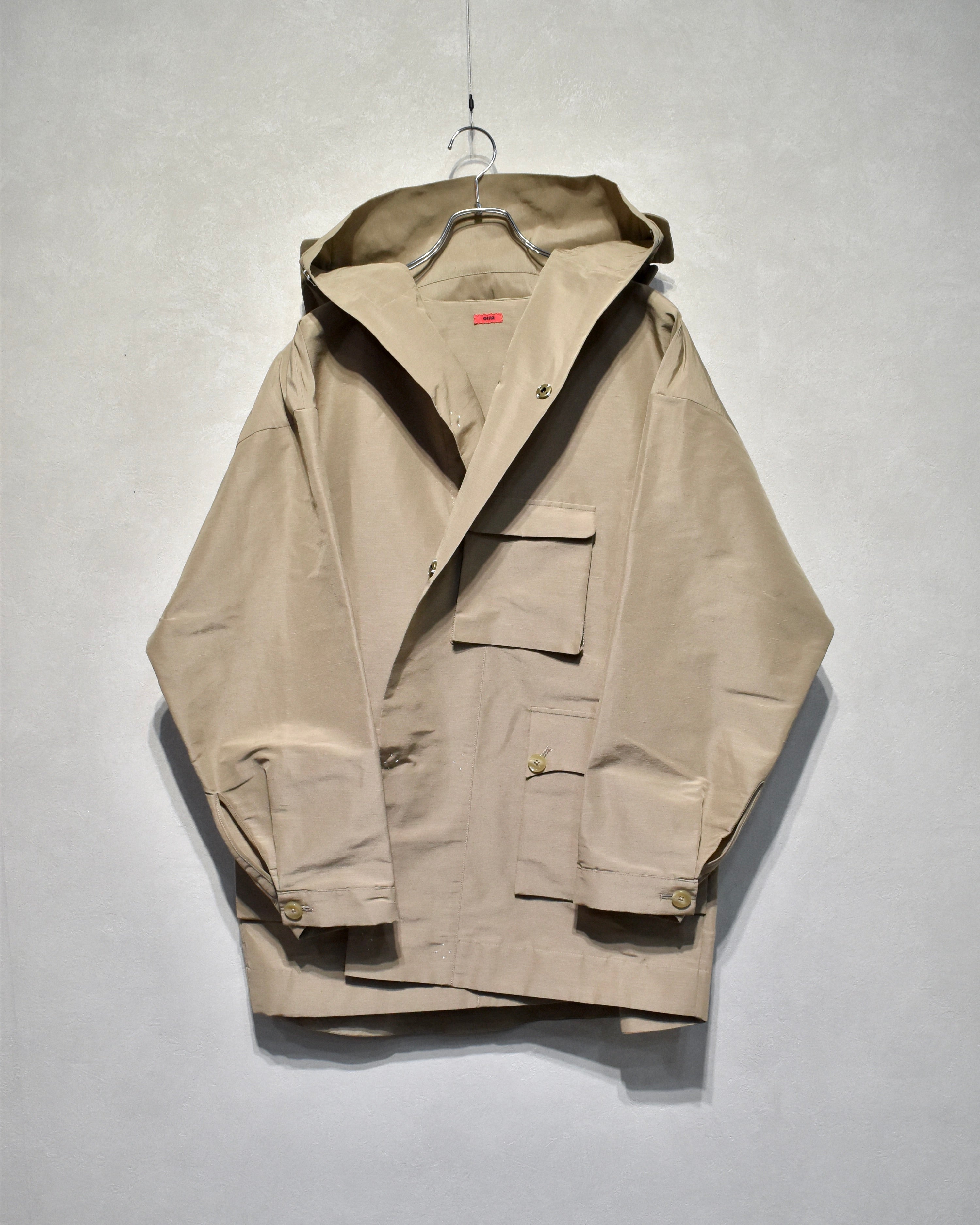OIRA / ZUKIN HALF COAT - Linen poly