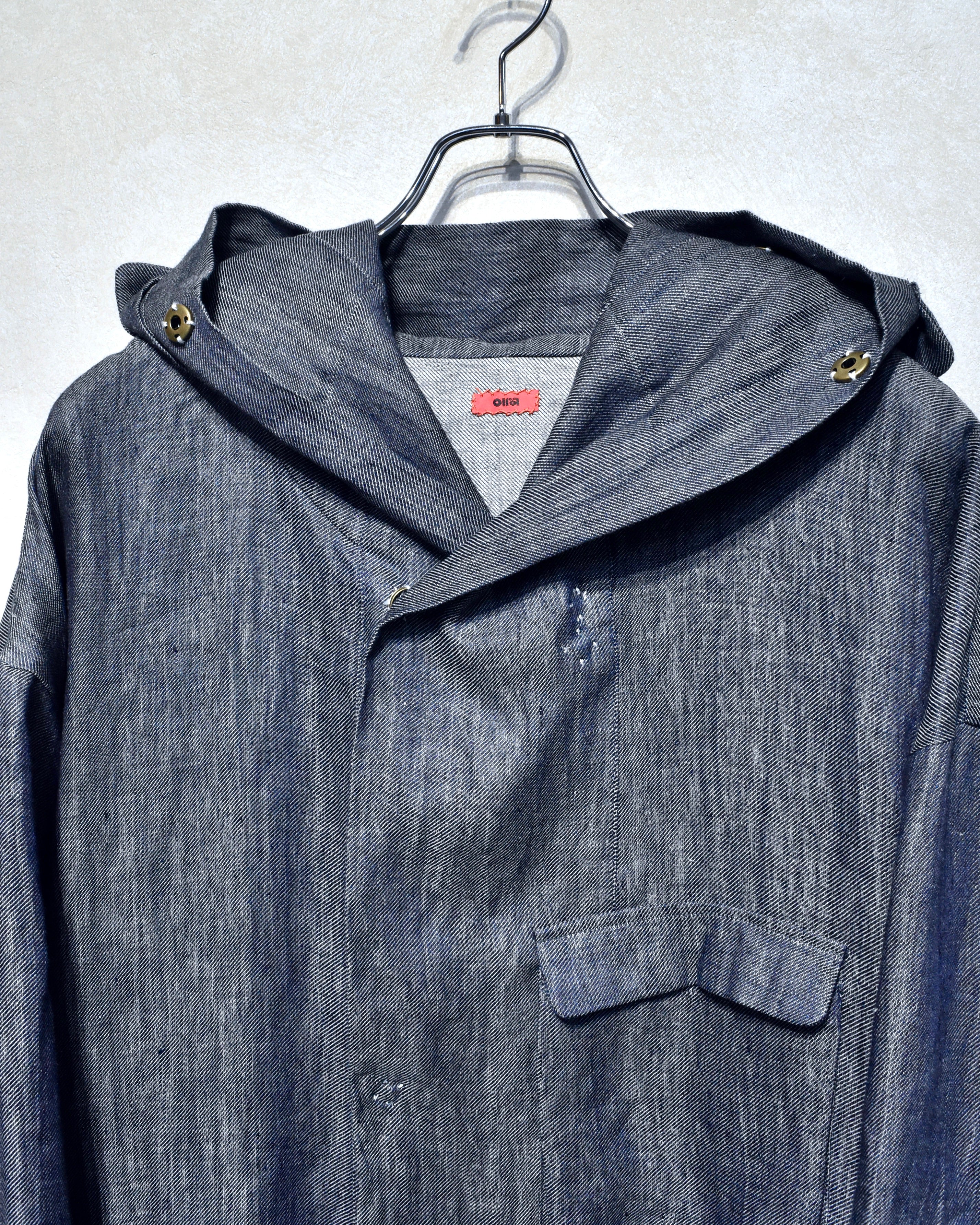 OIRA / ZUKIN HALF COAT - Linen denim