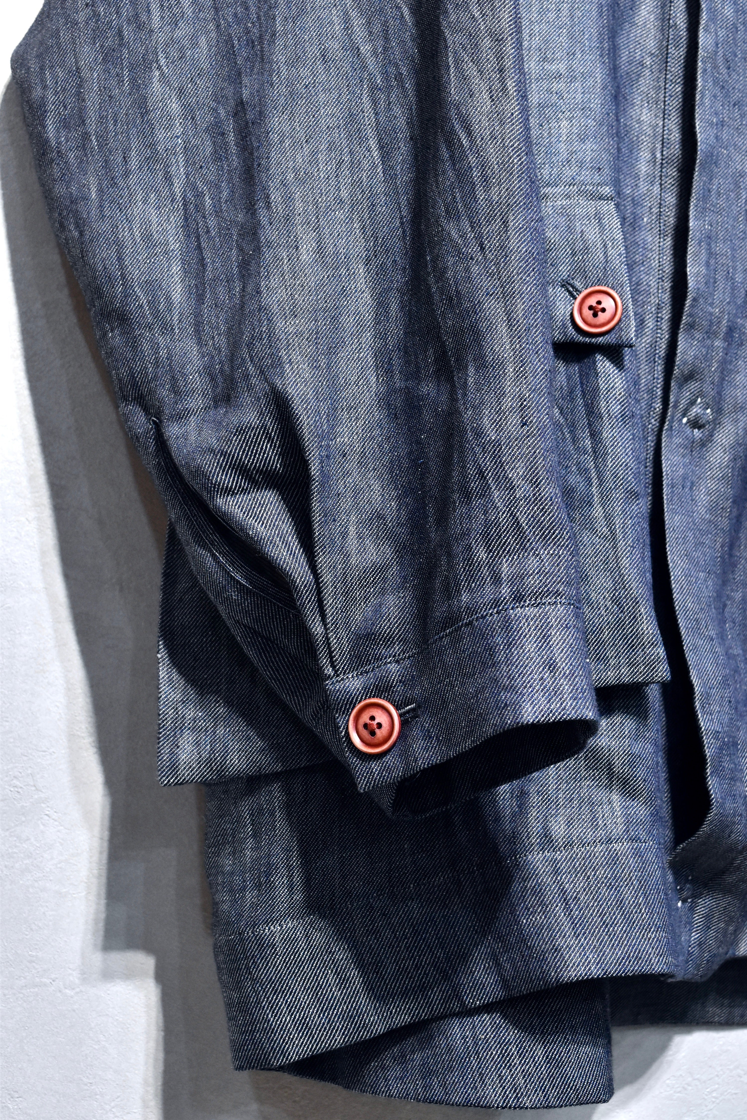 OIRA / ZUKIN HALF COAT - Linen denim