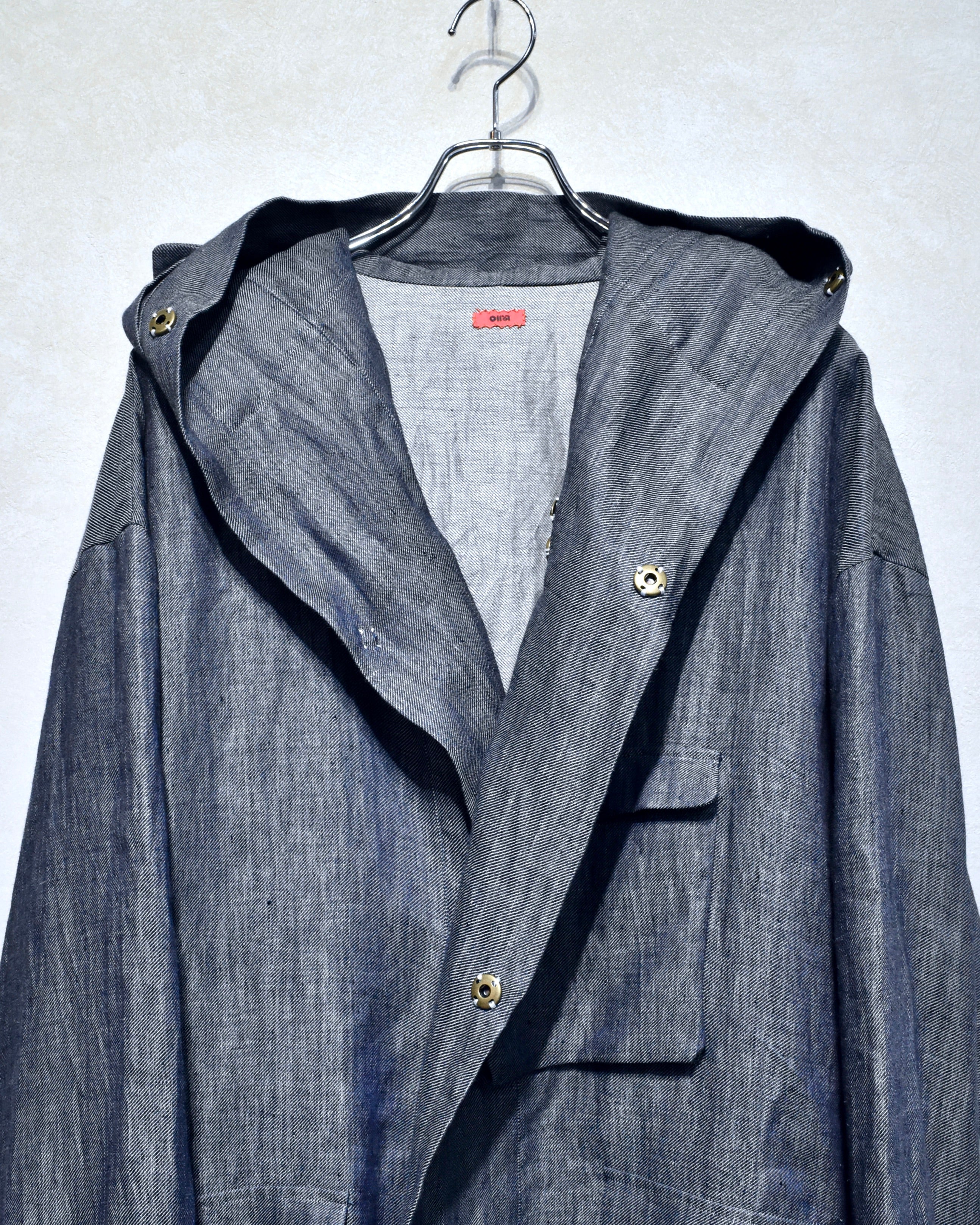 OIRA / ZUKIN HALF COAT - Linen denim