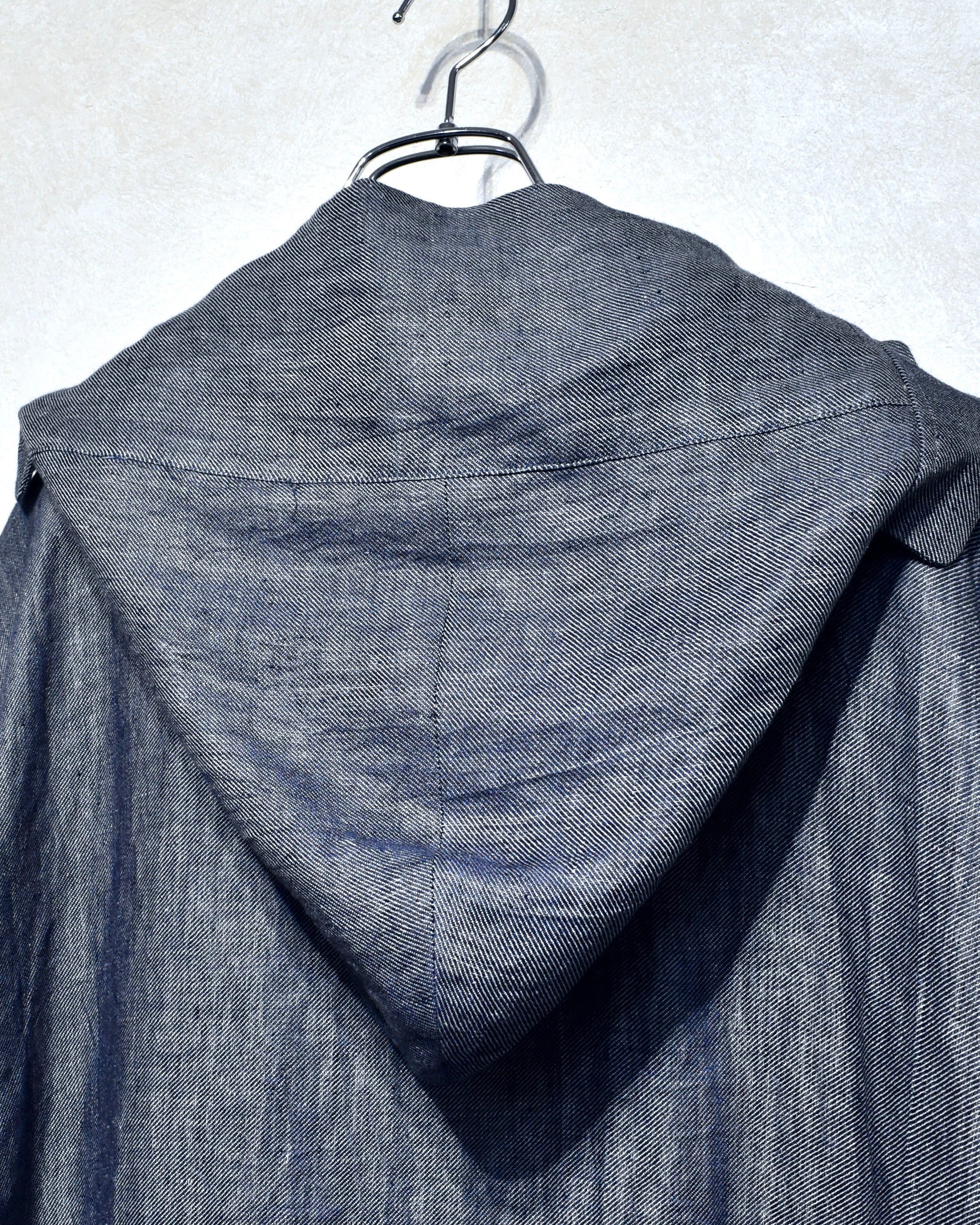OIRA / ZUKIN HALF COAT - Linen denim