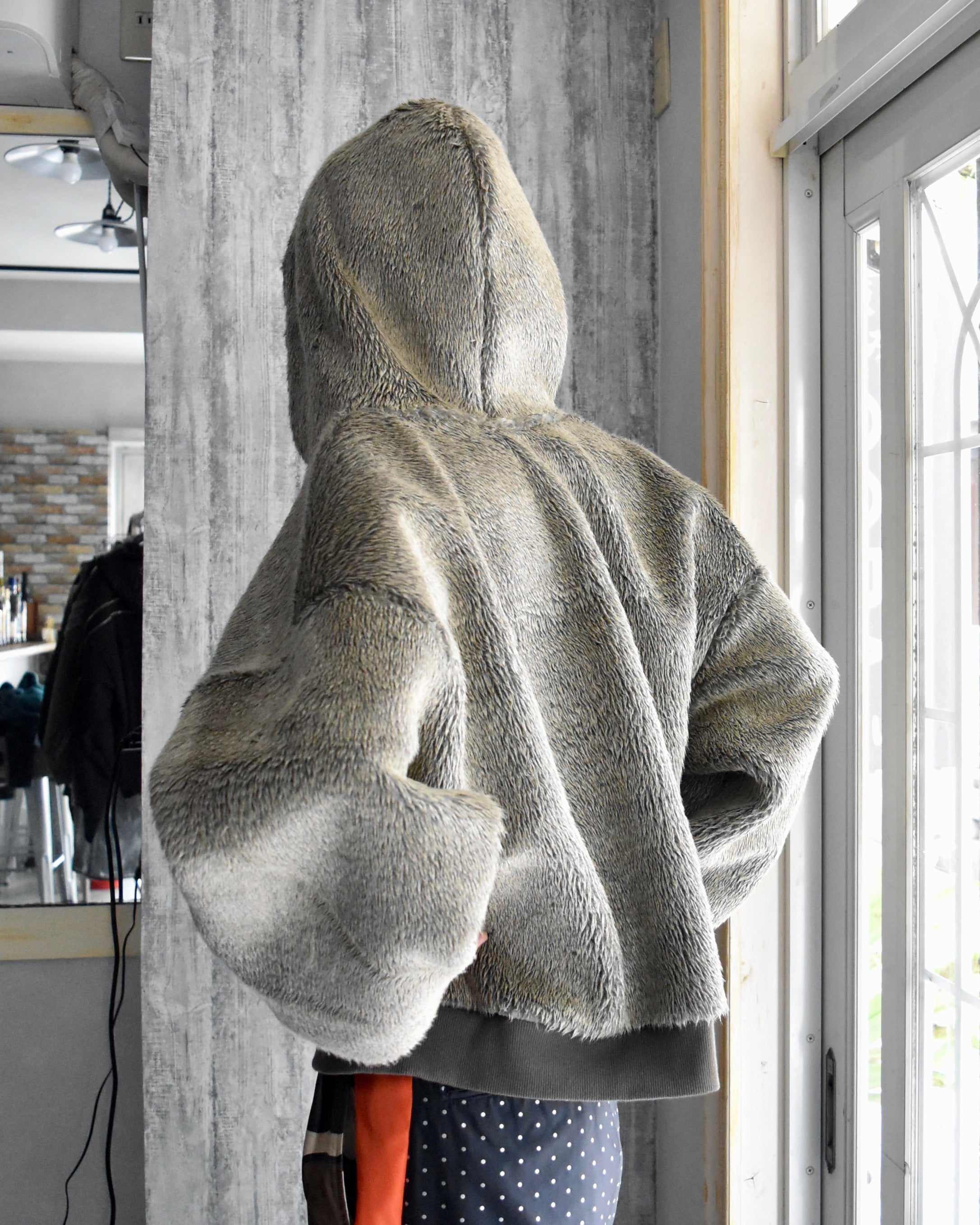 REFOMED / CASTRO BOA HOODIE - Greige