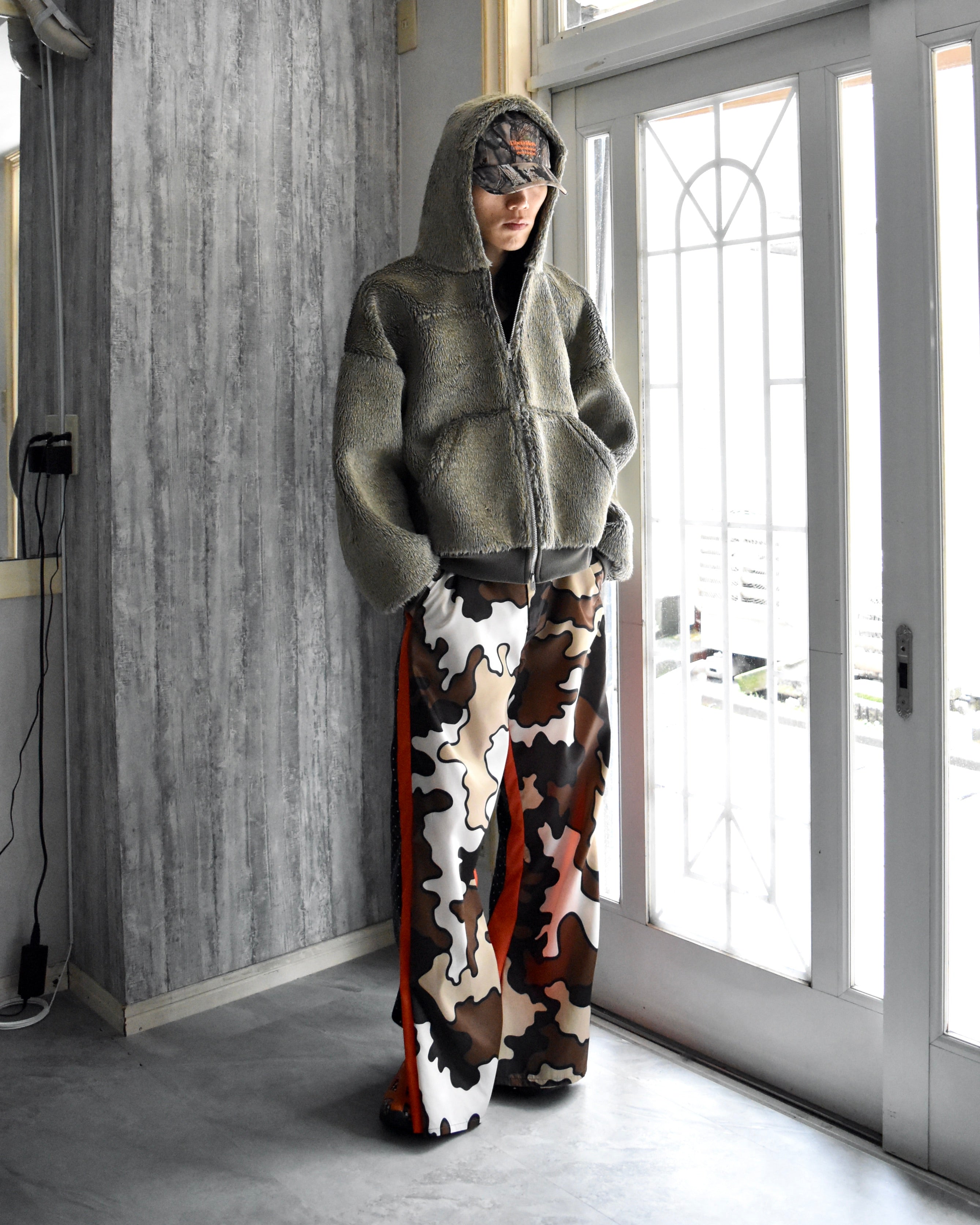 REFOMED / CASTRO BOA HOODIE - Greige