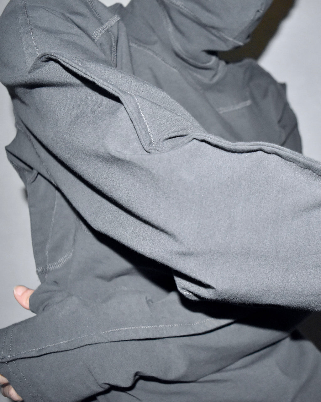 JIAN YE / SASOU TOP - Charcoal