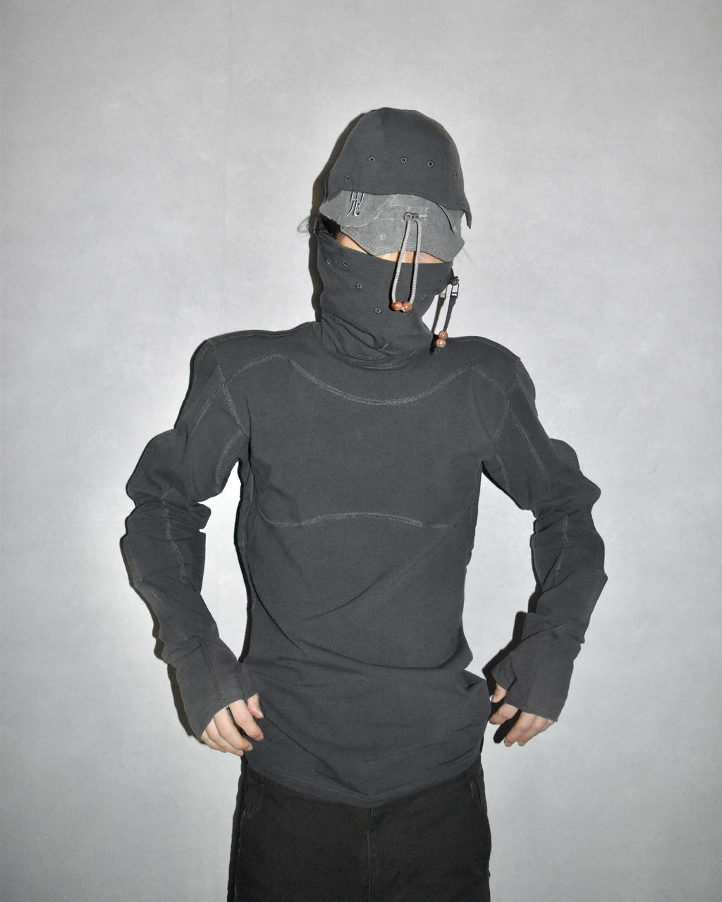 JIAN YE / 朱点童子 CAP - Gray