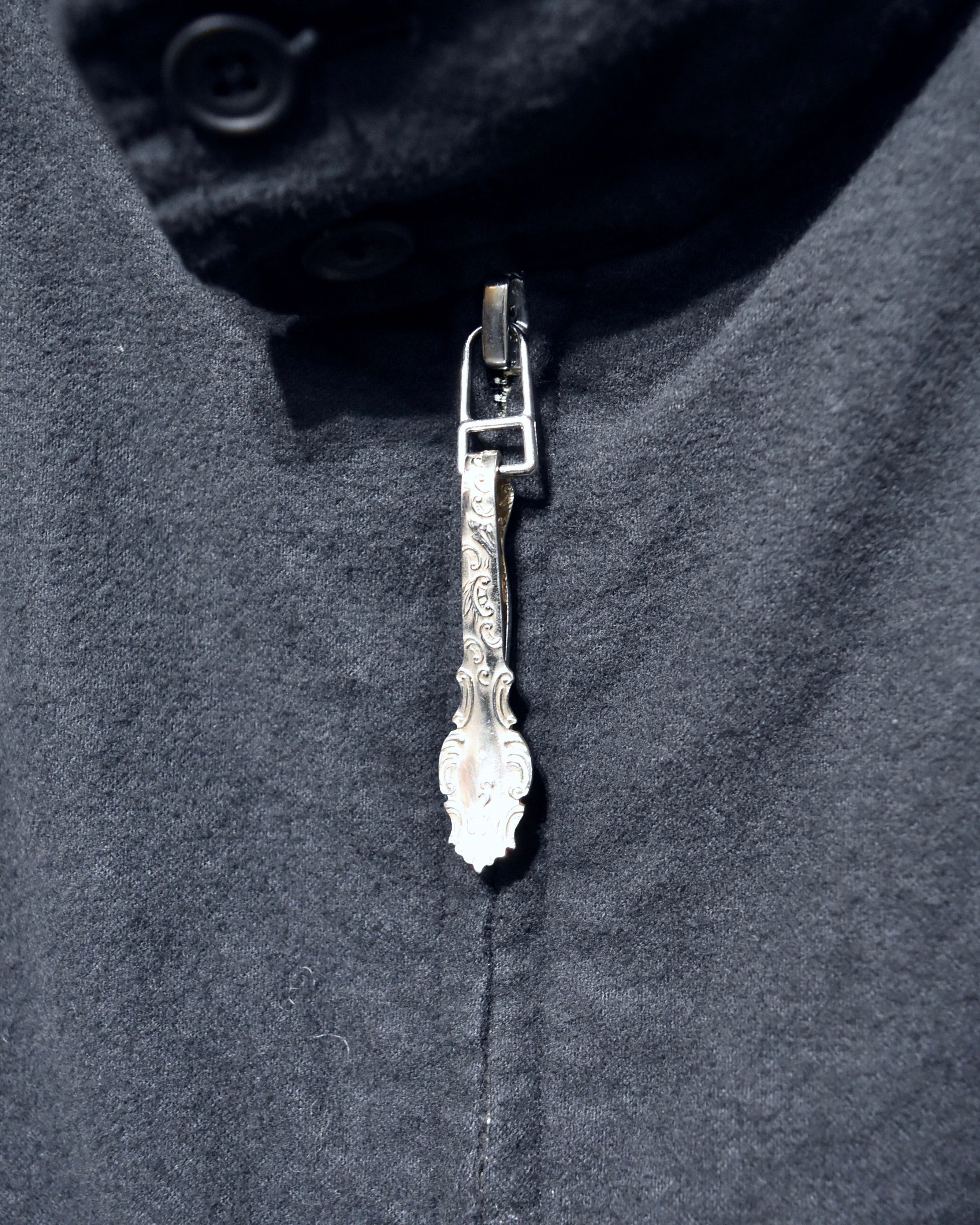 CALL / SHRINK HARRINGTON JACKET - Black