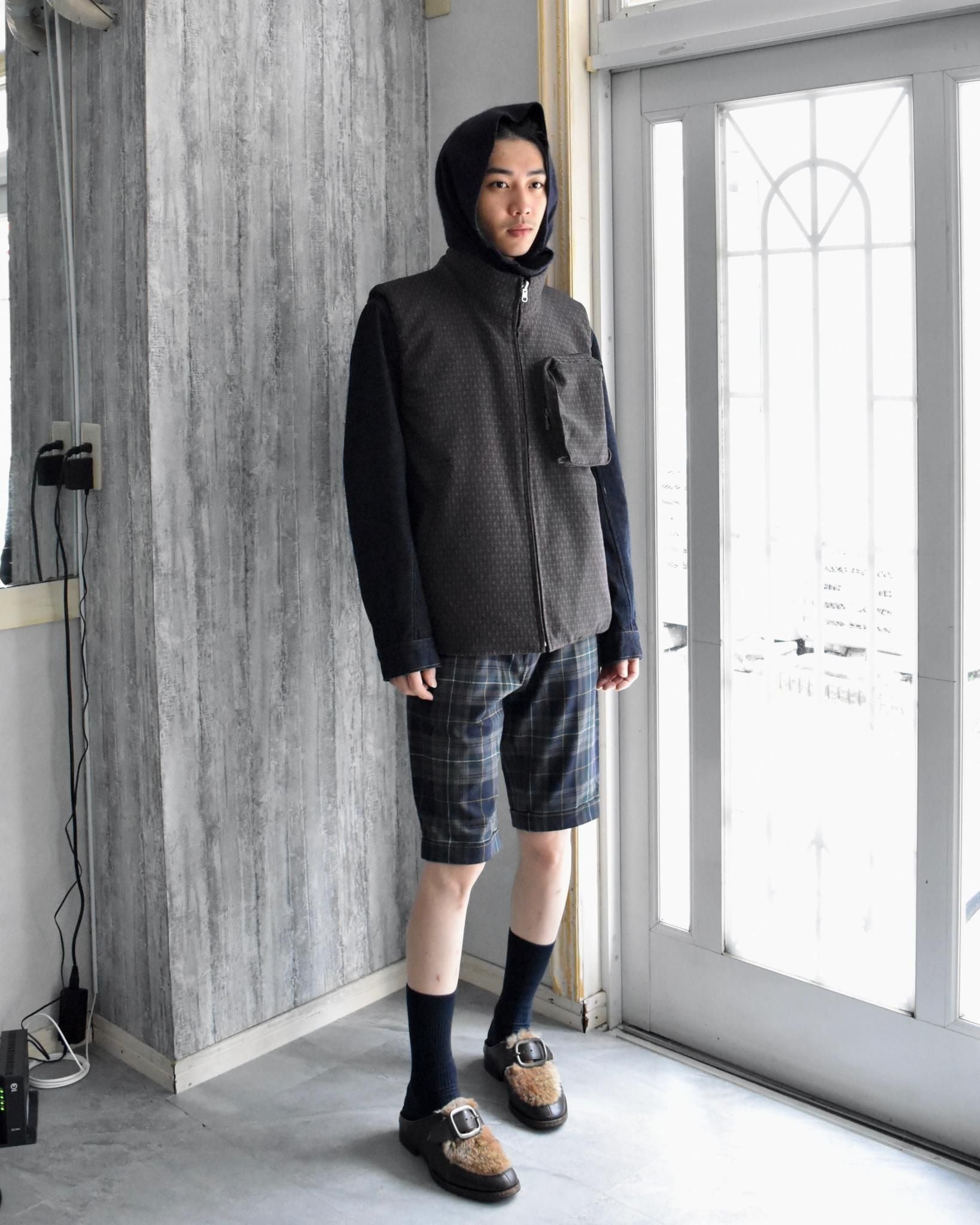 ABELIA EDOWARD GOUCHA / MINIBAG VEST JACQUARD - Brown