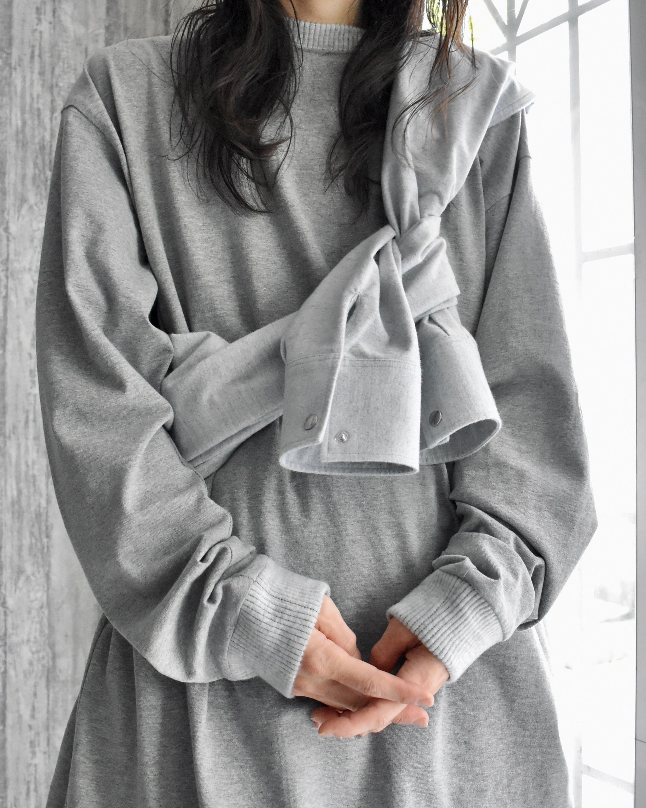 RANDY / SWEATING - Grey & grey