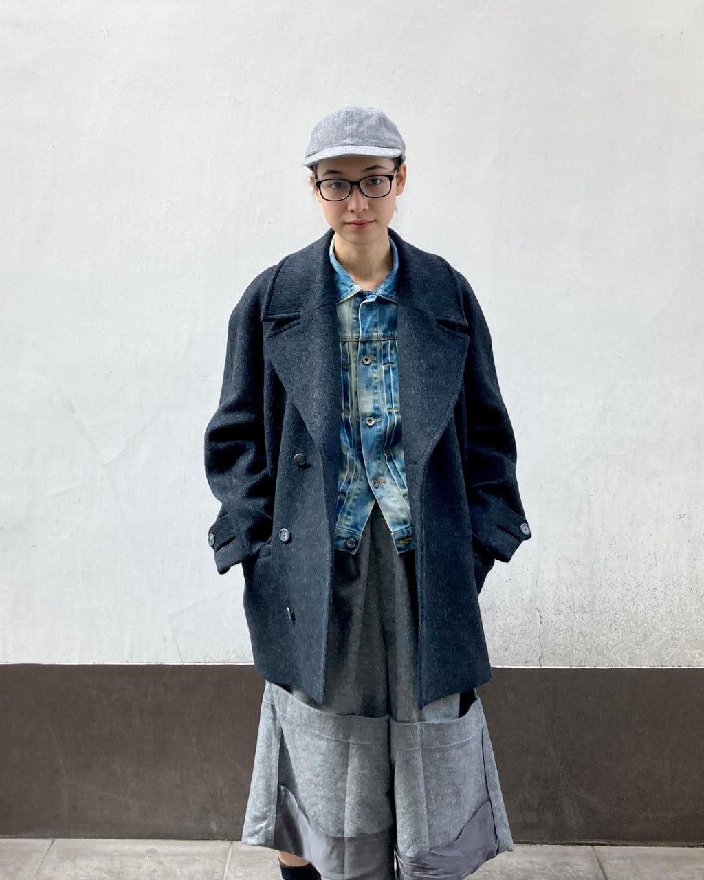 REFOMED / FORMAN OVERSIZED COAT - Charcoal