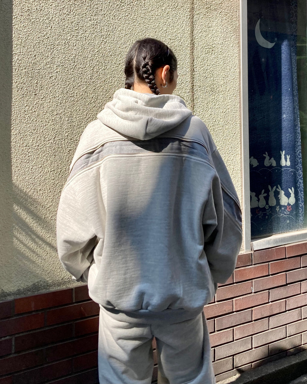 ROTOL / FOAMORA SWEAT HOODIE - Heather gray