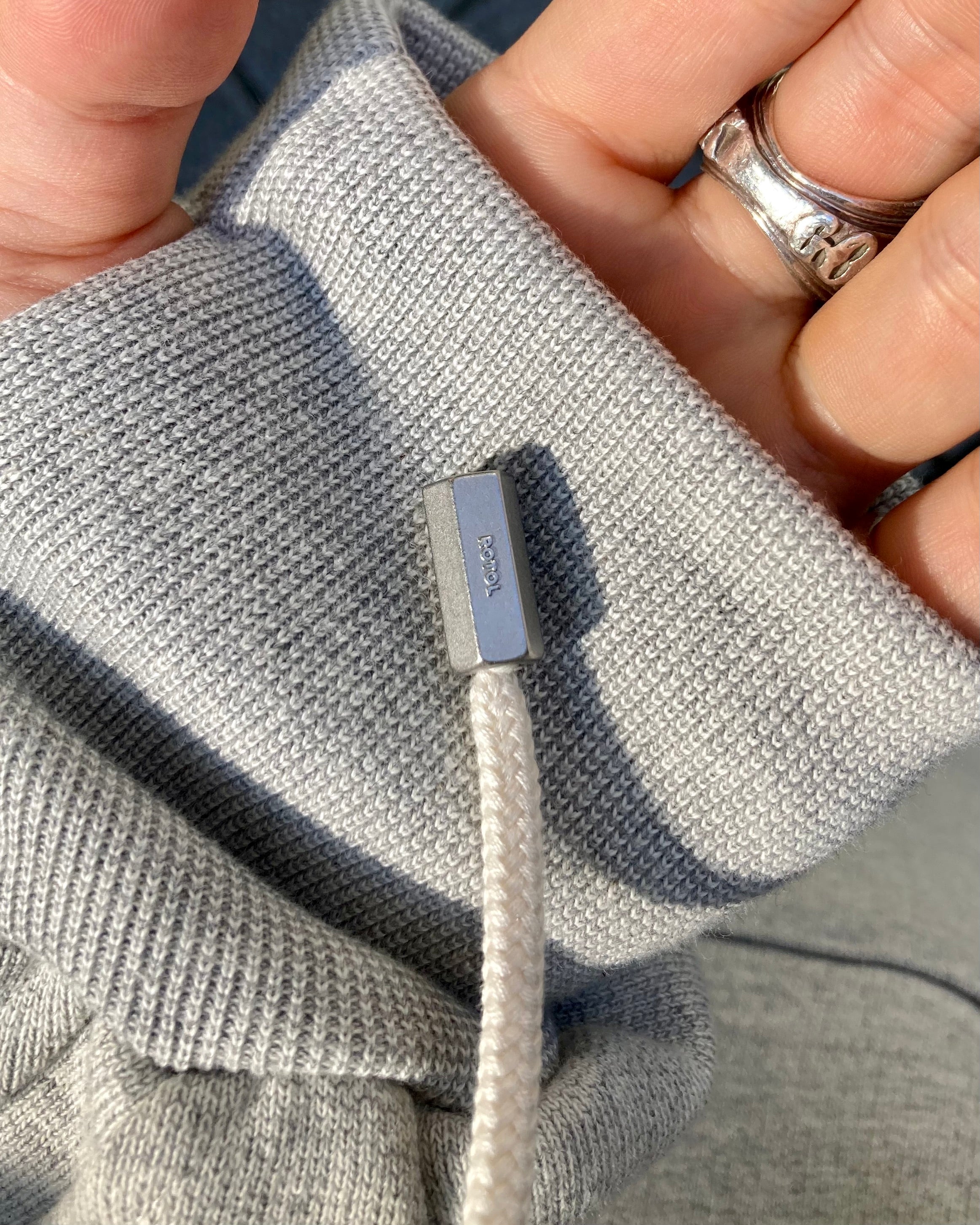 ROTOL / FOAMORA SWEAT HOODIE - Heather gray