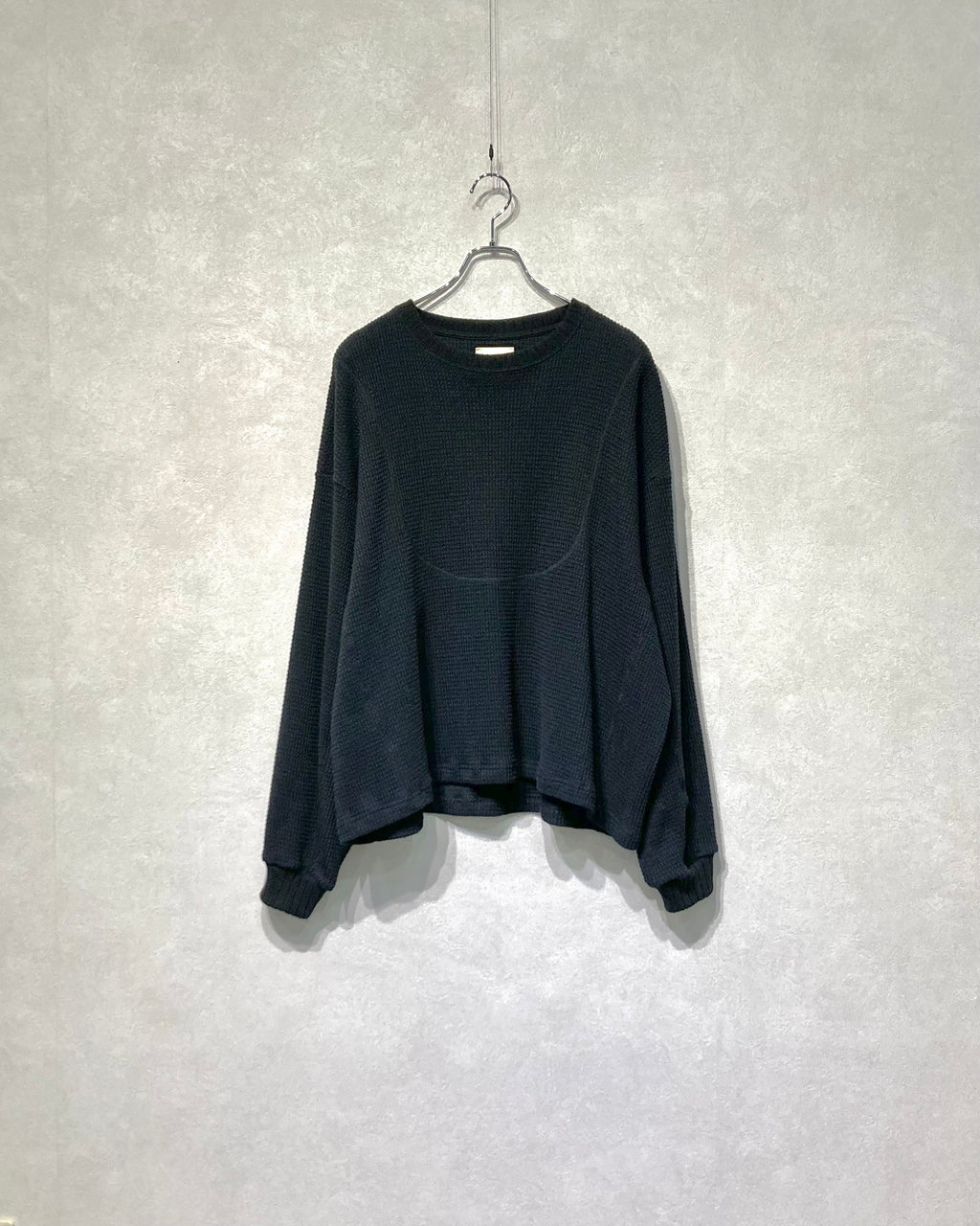 REFOMED / AZEAMI THERMAL TEE - Black