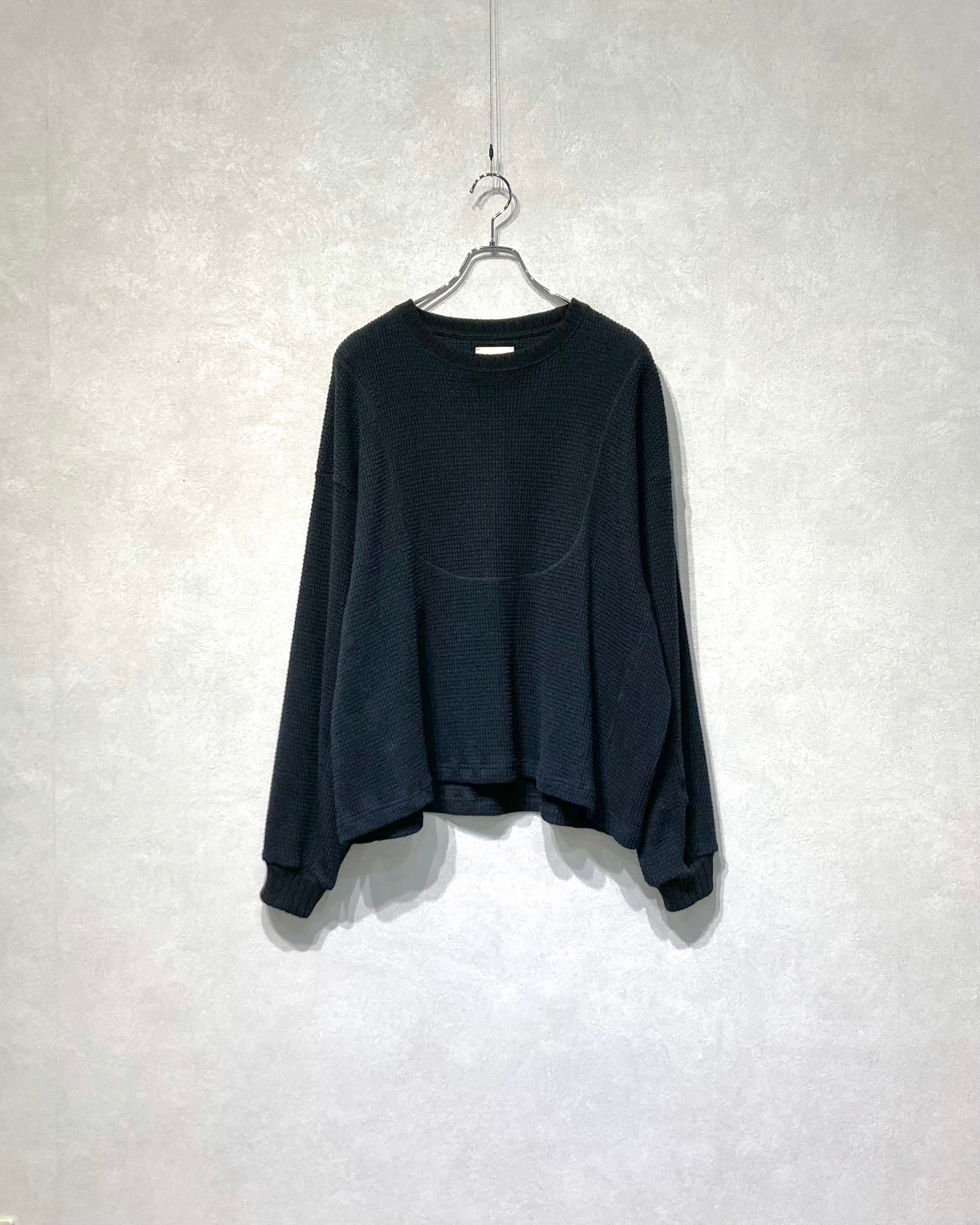 REFOMED / AZEAMI THERMAL TEE - Black