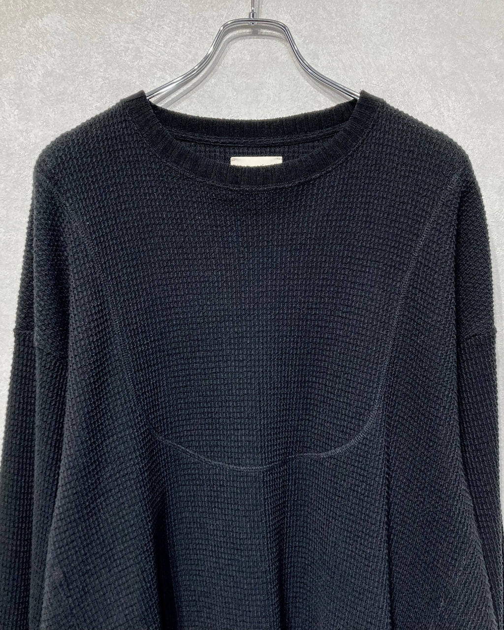 REFOMED / AZEAMI THERMAL TEE - Black