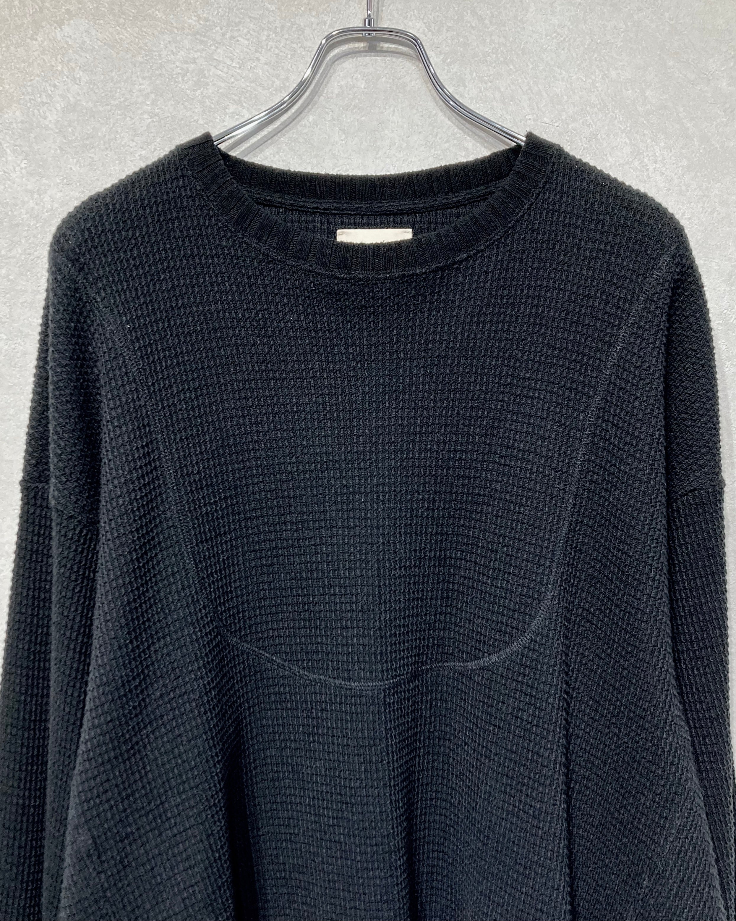 REFOMED / AZEAMI THERMAL TEE - Black