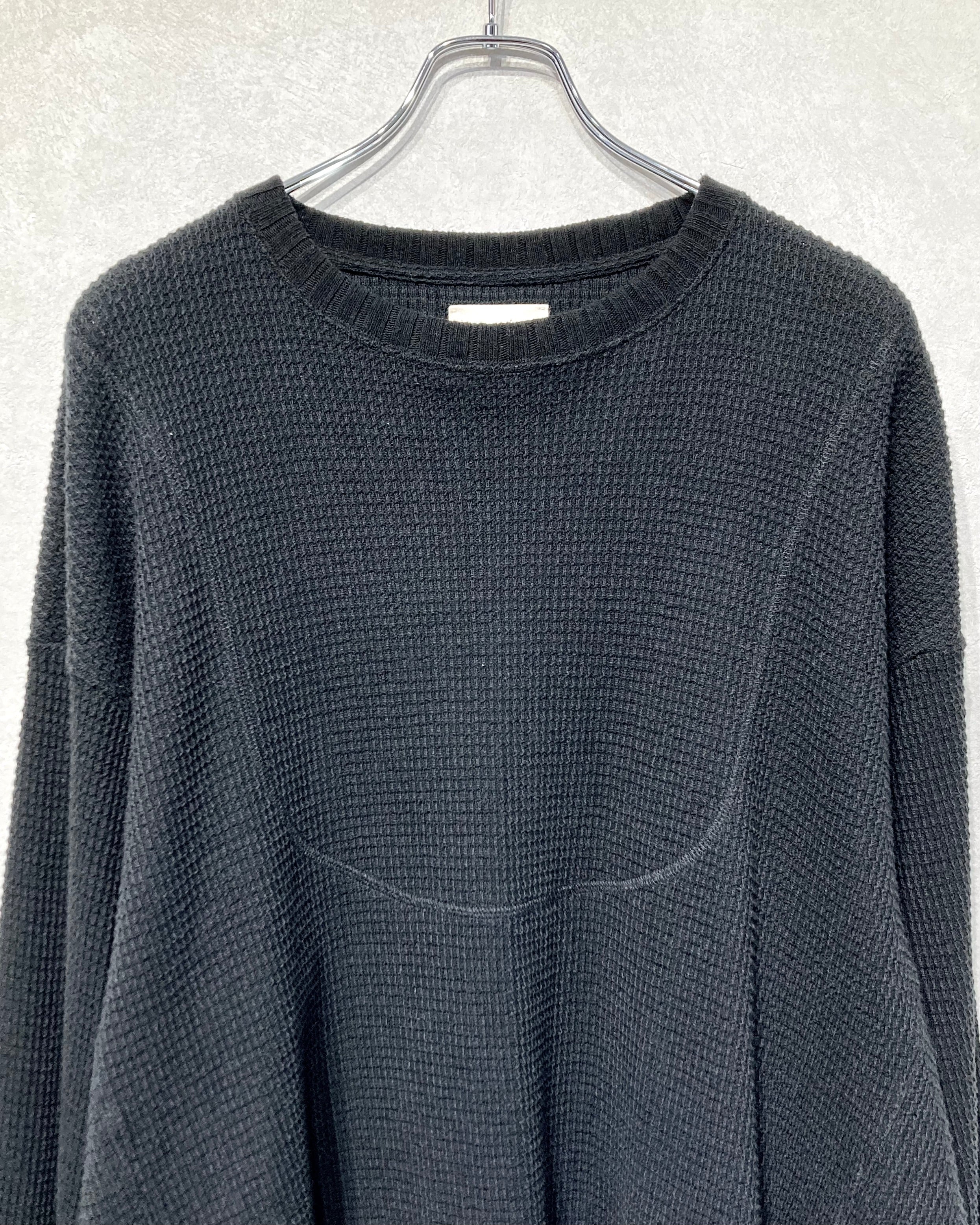 REFOMED / AZEAMI THERMAL TEE - Black