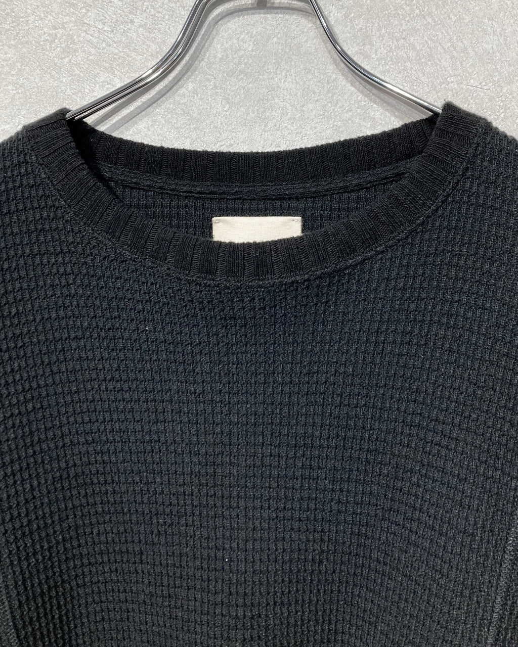 REFOMED / AZEAMI THERMAL TEE - Black