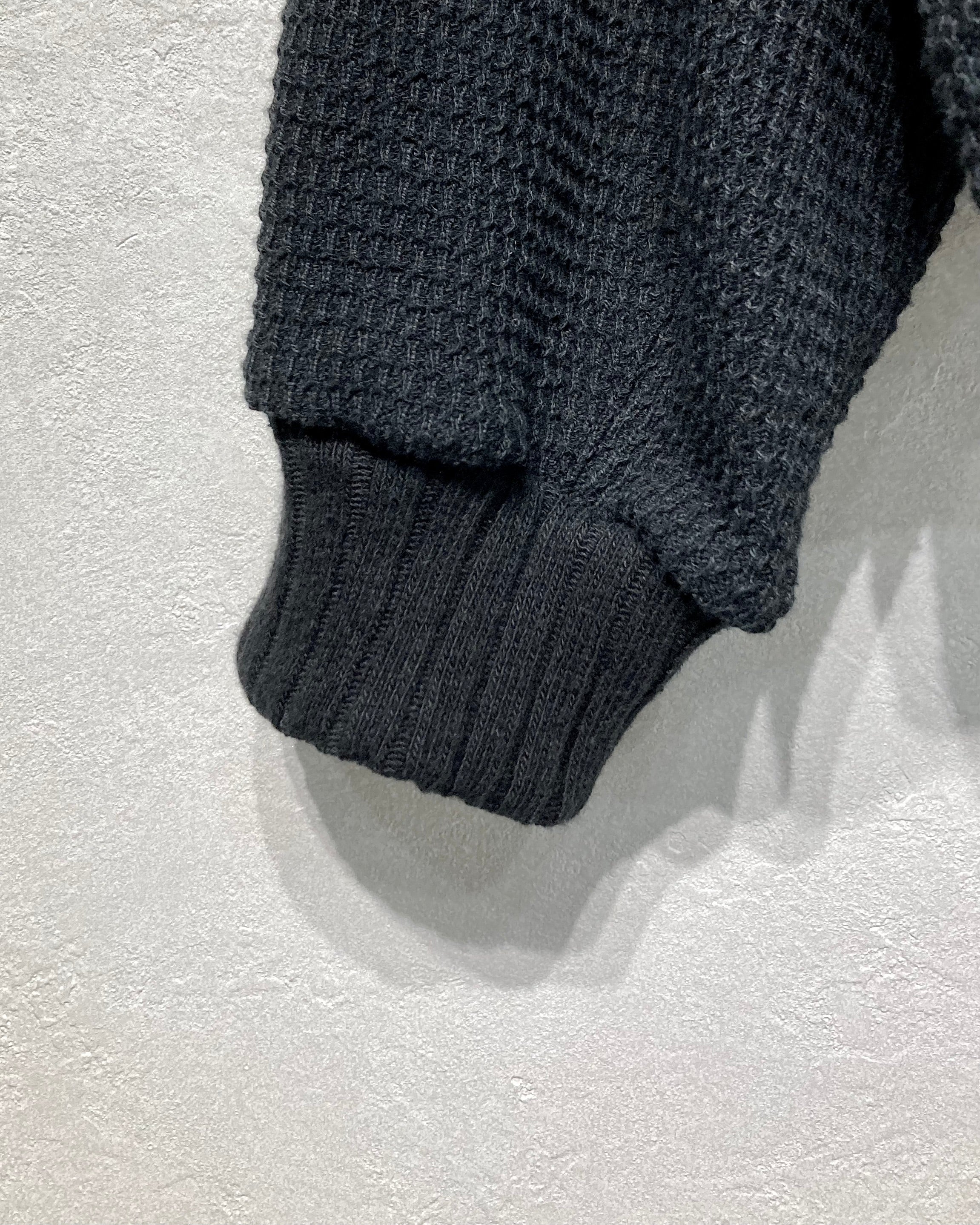 REFOMED / AZEAMI THERMAL TEE - Black