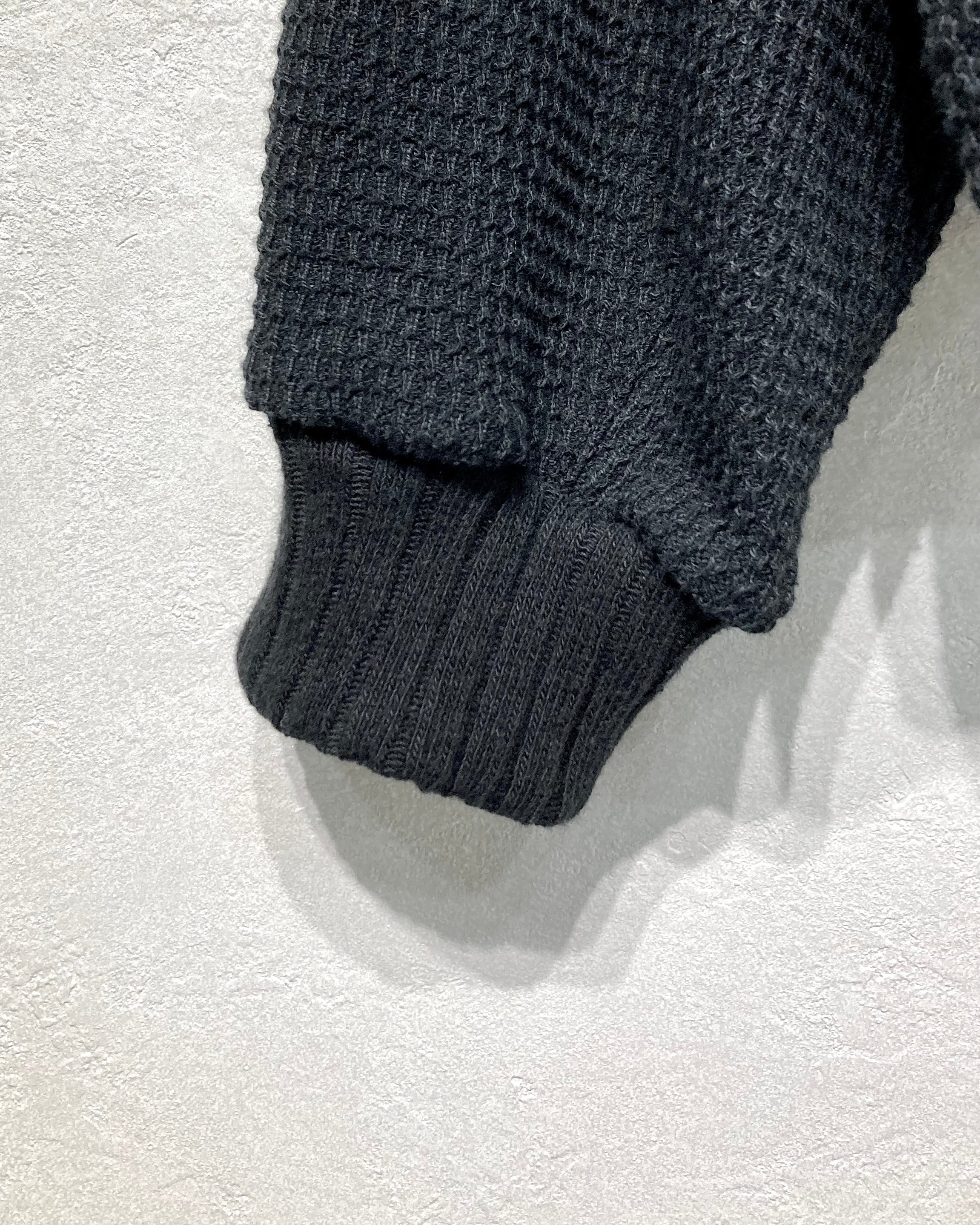 REFOMED / AZEAMI THERMAL TEE - Black