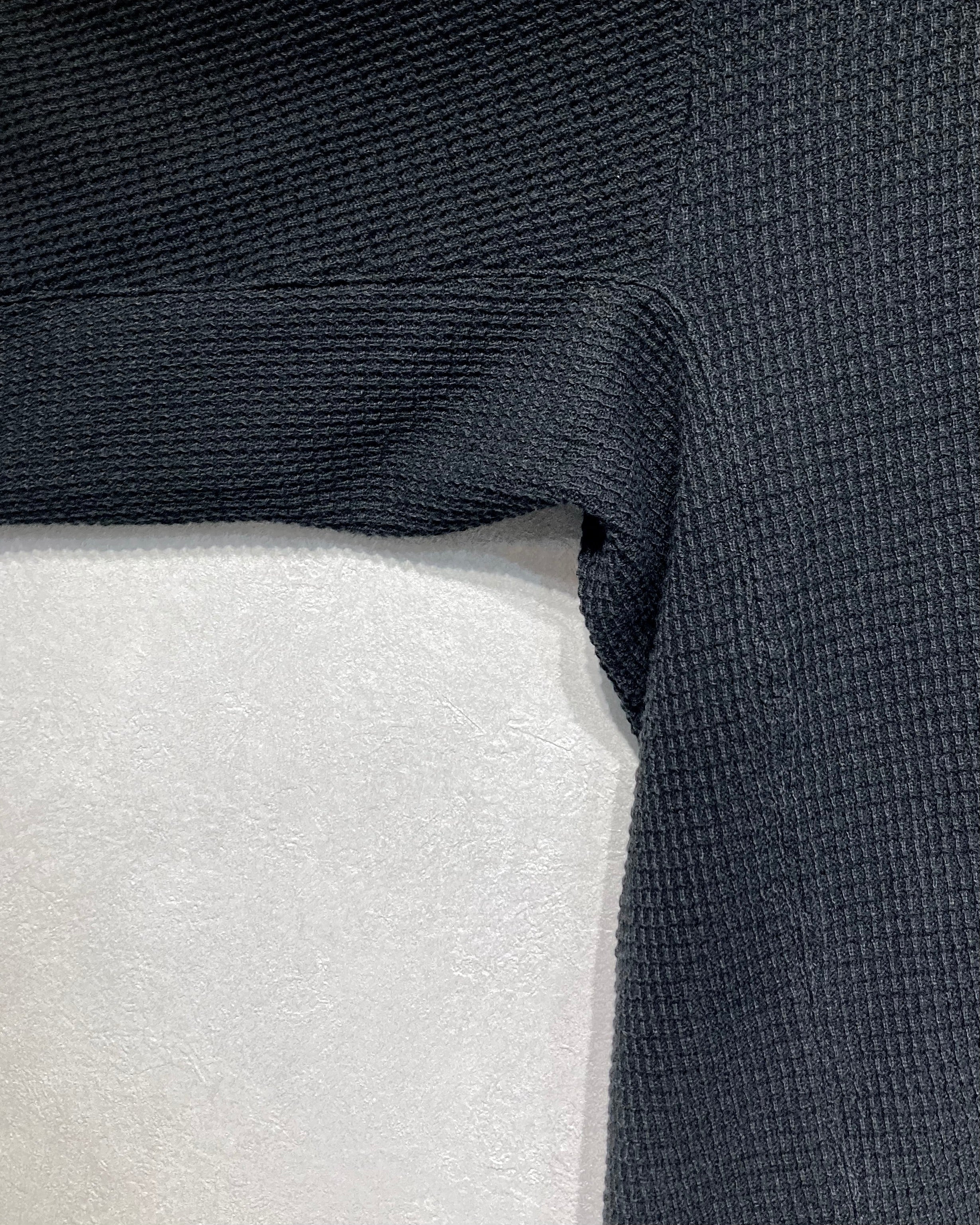 REFOMED / AZEAMI THERMAL TEE - Black