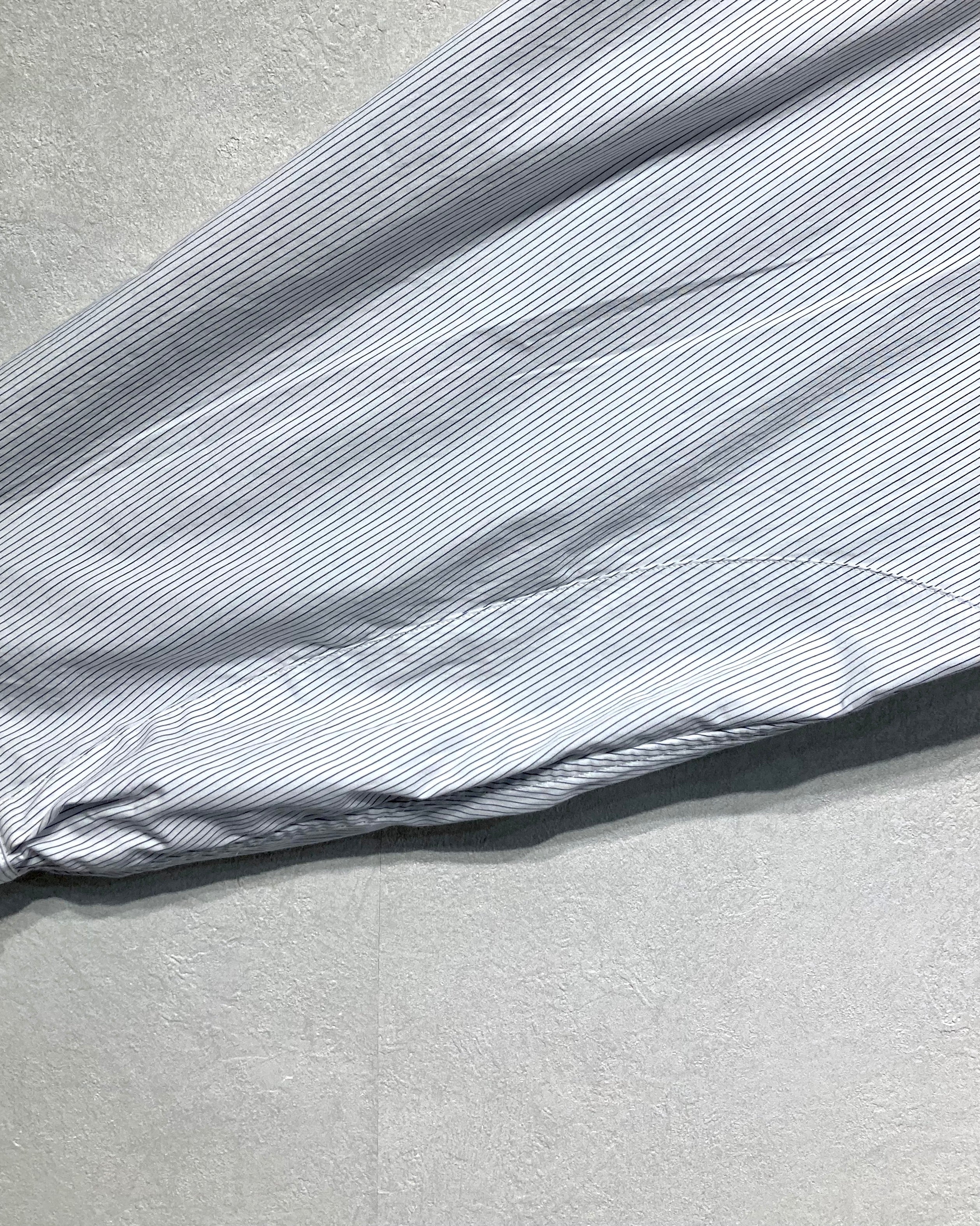 REFOMED / WRIST PATCH WIDE SHIRT "STRIPE" - Off