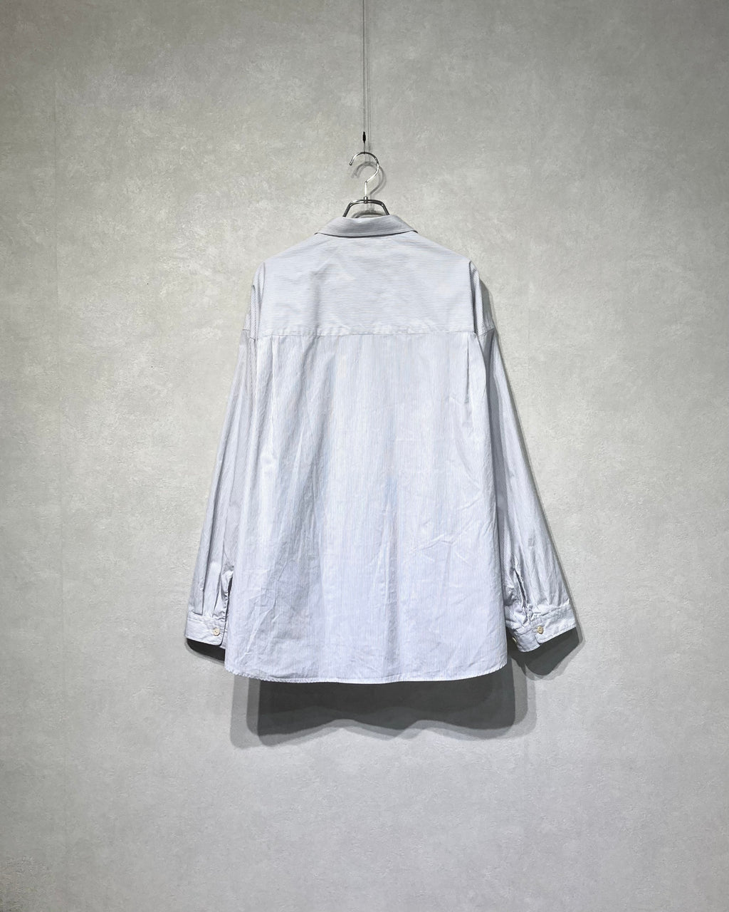 REFOMED / WRIST PATCH WIDE SHIRT "STRIPE" - Off