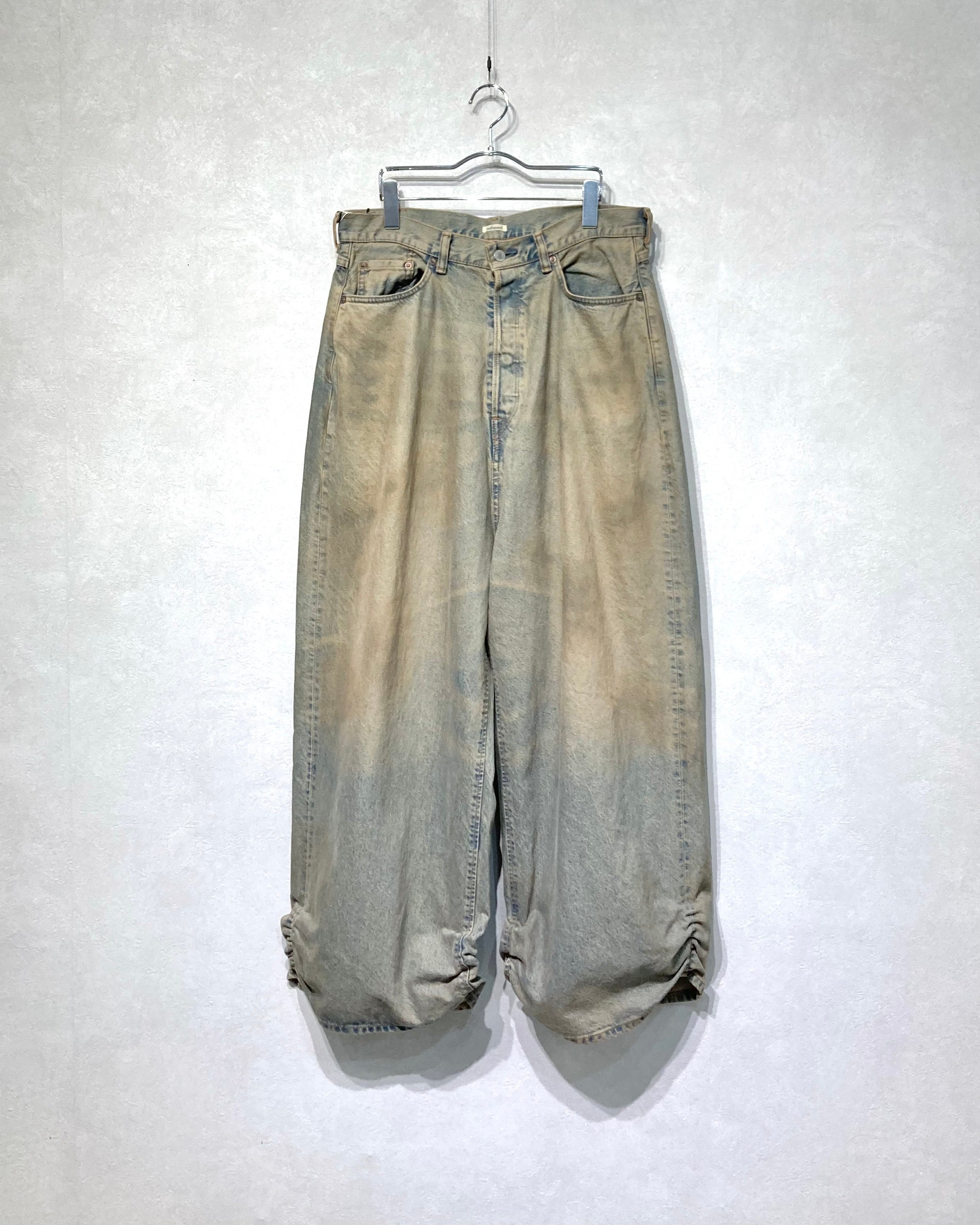 REFOMED / FRESH MAN DENIM WIDE PANTS by EDWIN - USED