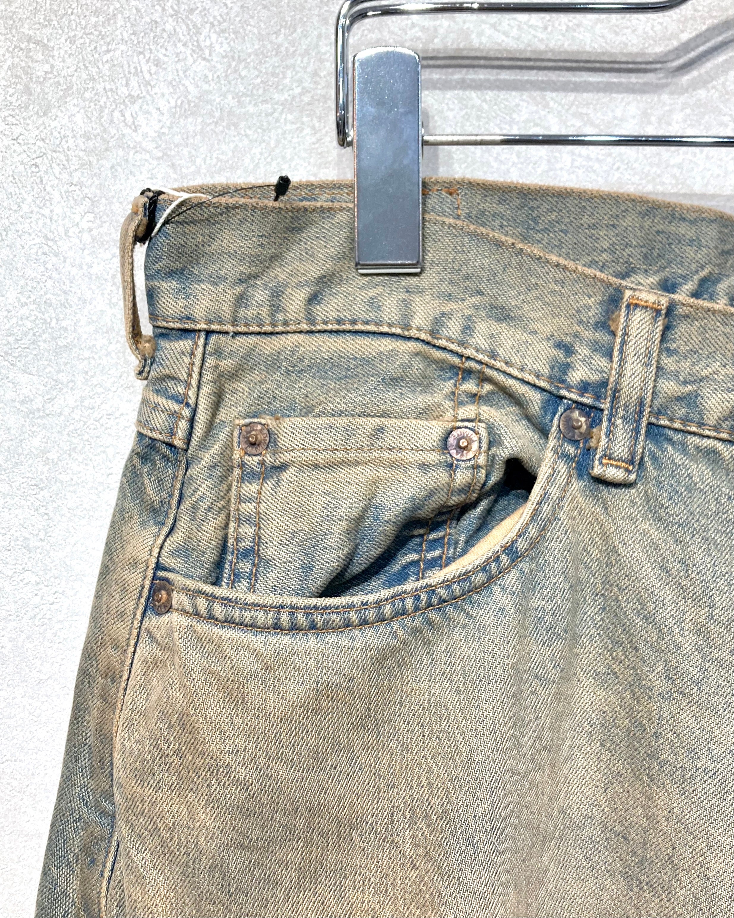 REFOMED / FRESH MAN DENIM WIDE PANTS by EDWIN - USED