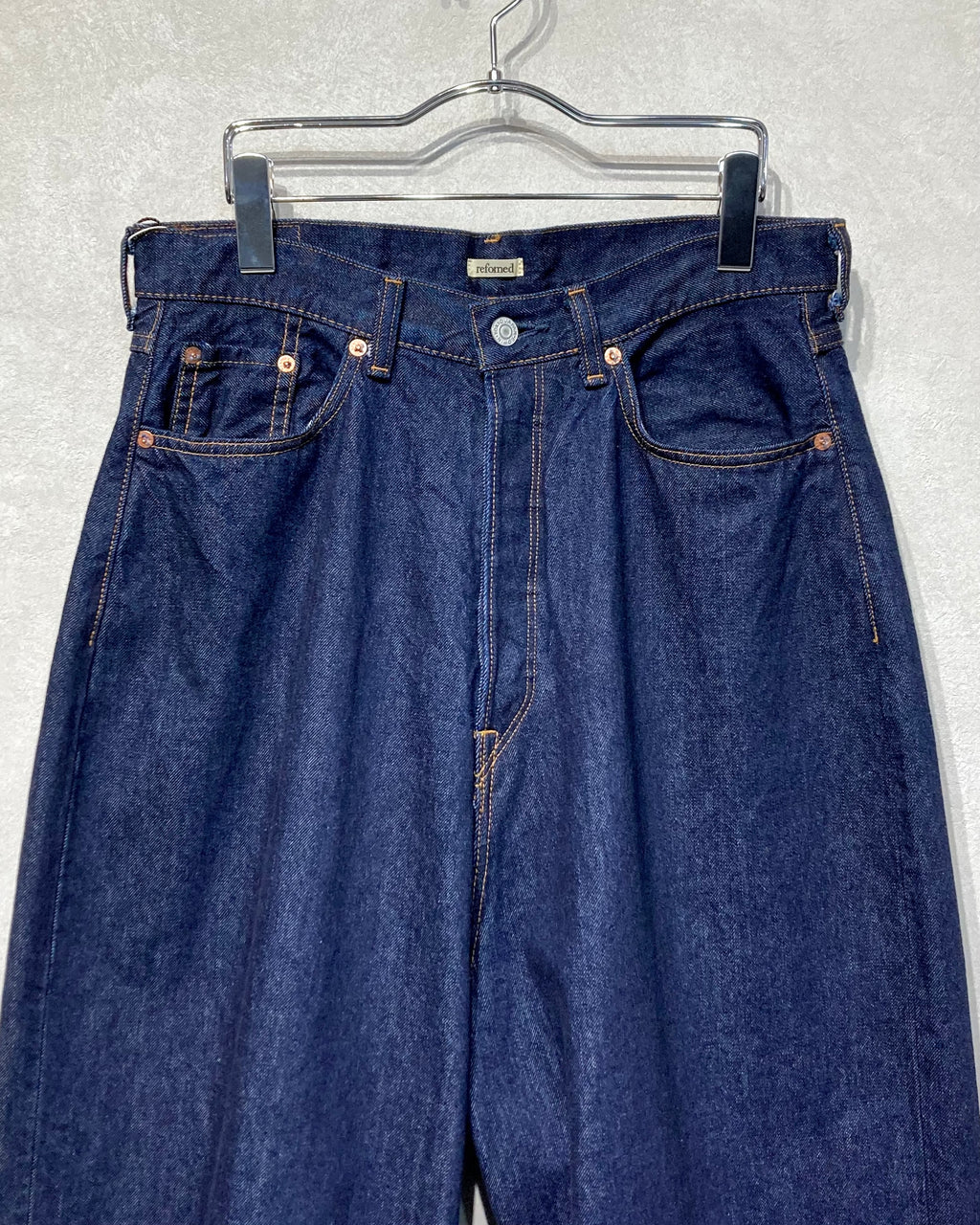 REFOMED / FRESH MAN DENIM WIDE PANTS by EDWIN - ONE WASH