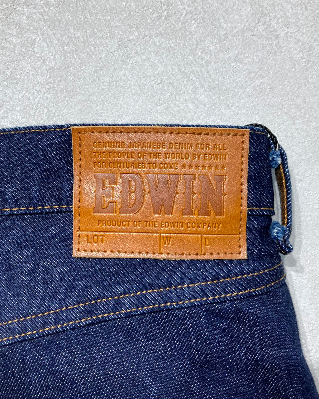 REFOMED / FRESH MAN DENIM WIDE PANTS by EDWIN - ONE WASH