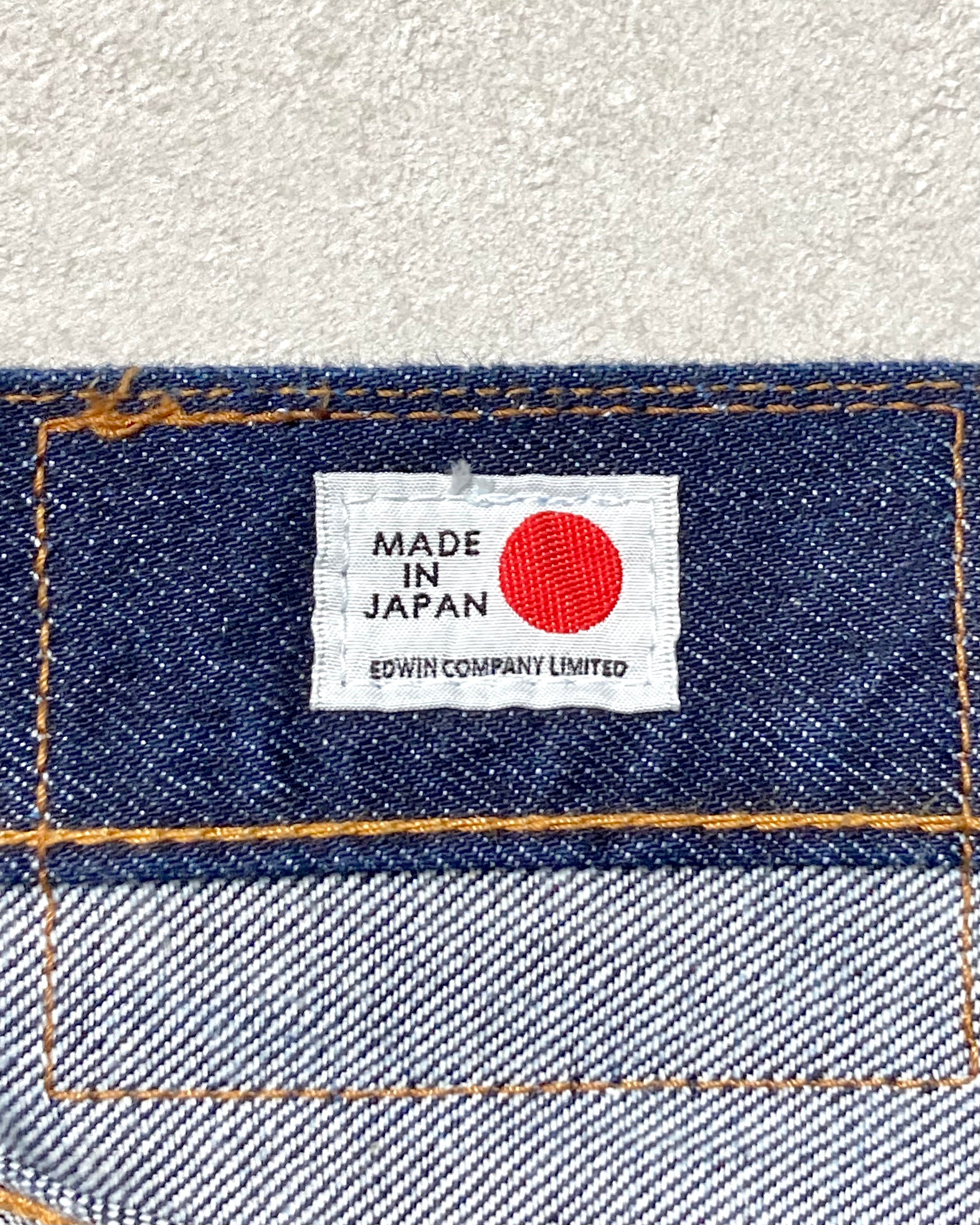 REFOMED / FRESH MAN DENIM WIDE PANTS by EDWIN - ONE WASH