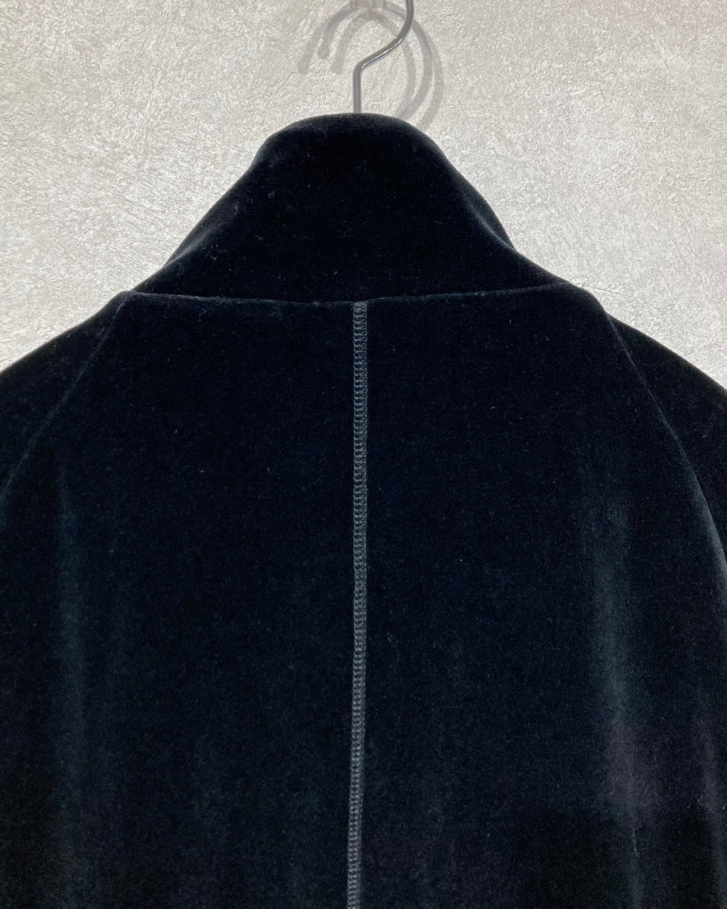 REFOMED / 10WASH VELOUR JACKET - Black